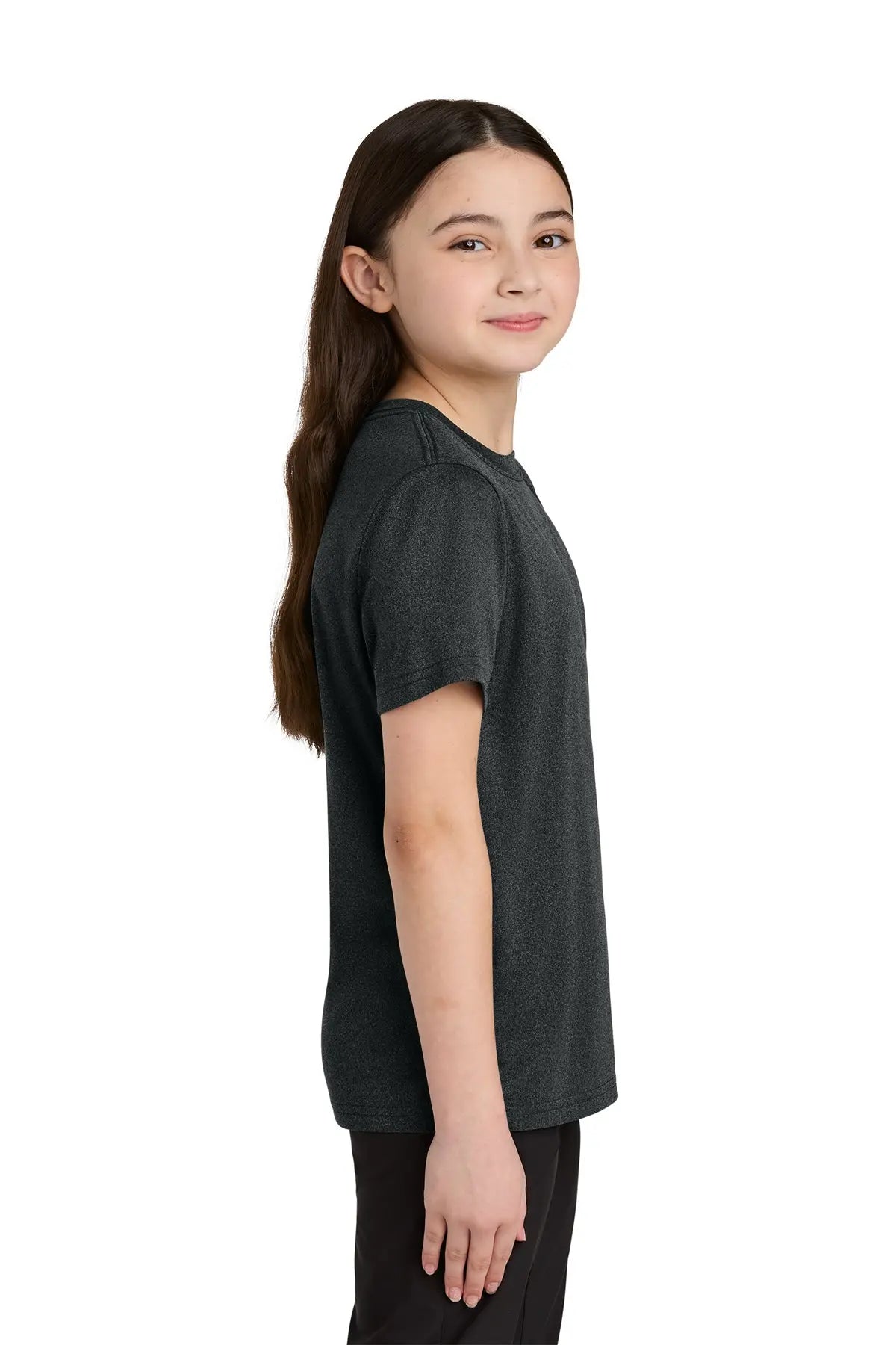 Port & Co™ Youth Heather Performance Tee #PC390Y