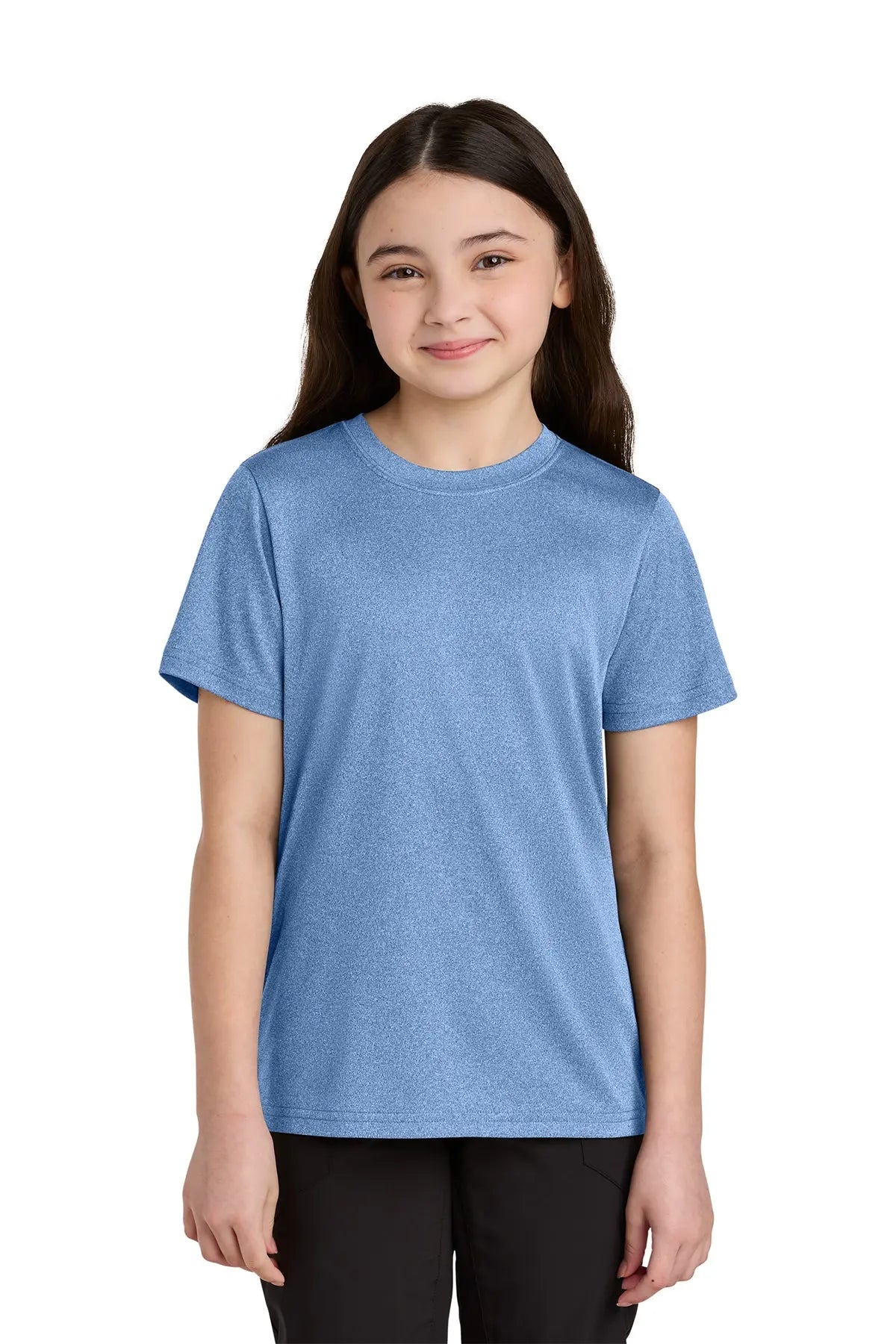 Port & Co™ Youth Heather Performance Tee #PC390Y