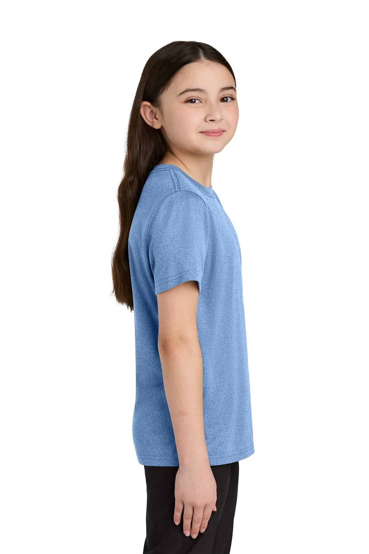 Port & Co™ Youth Heather Performance Tee #PC390Y