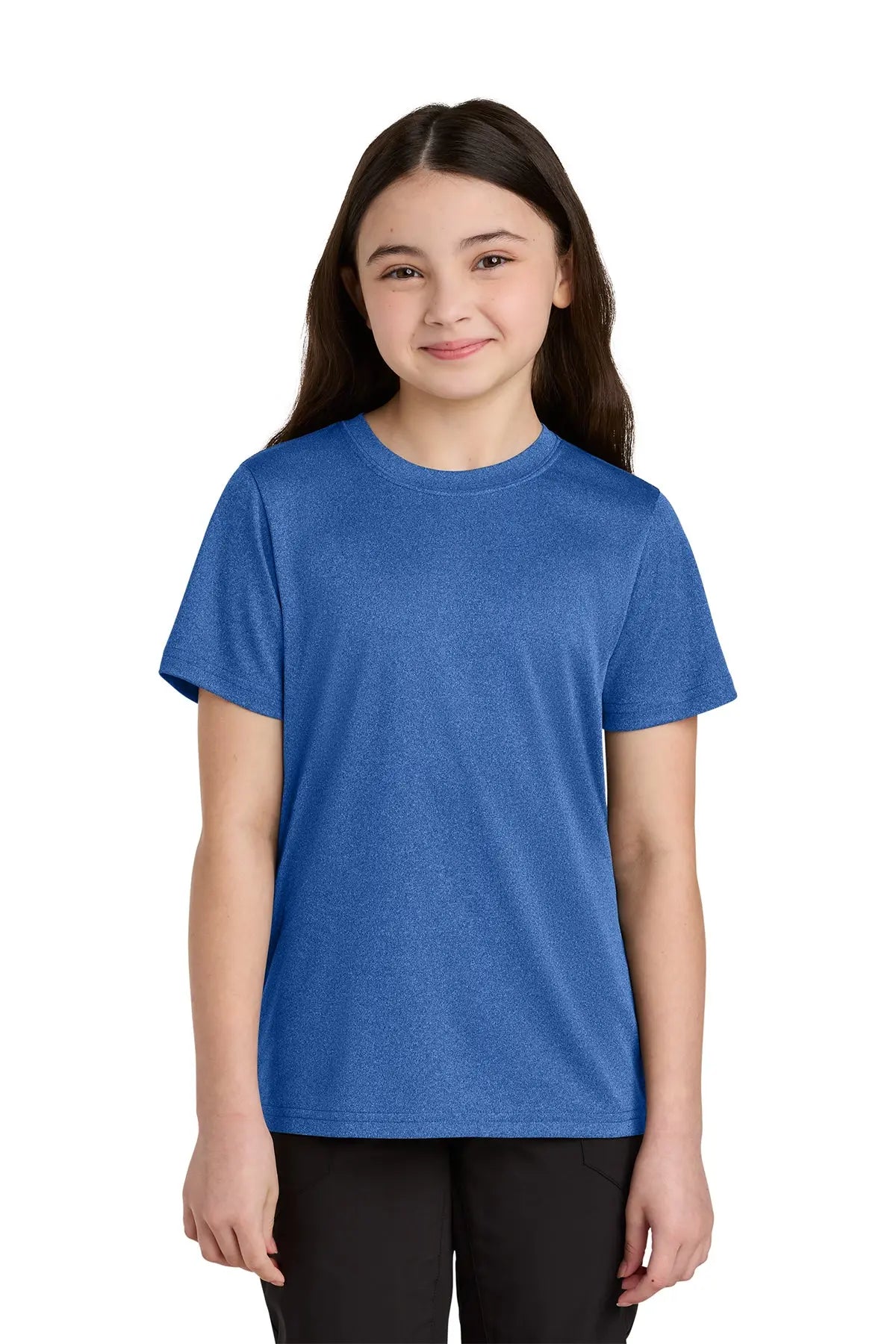 Port & Co™ Youth Heather Performance Tee #PC390Y