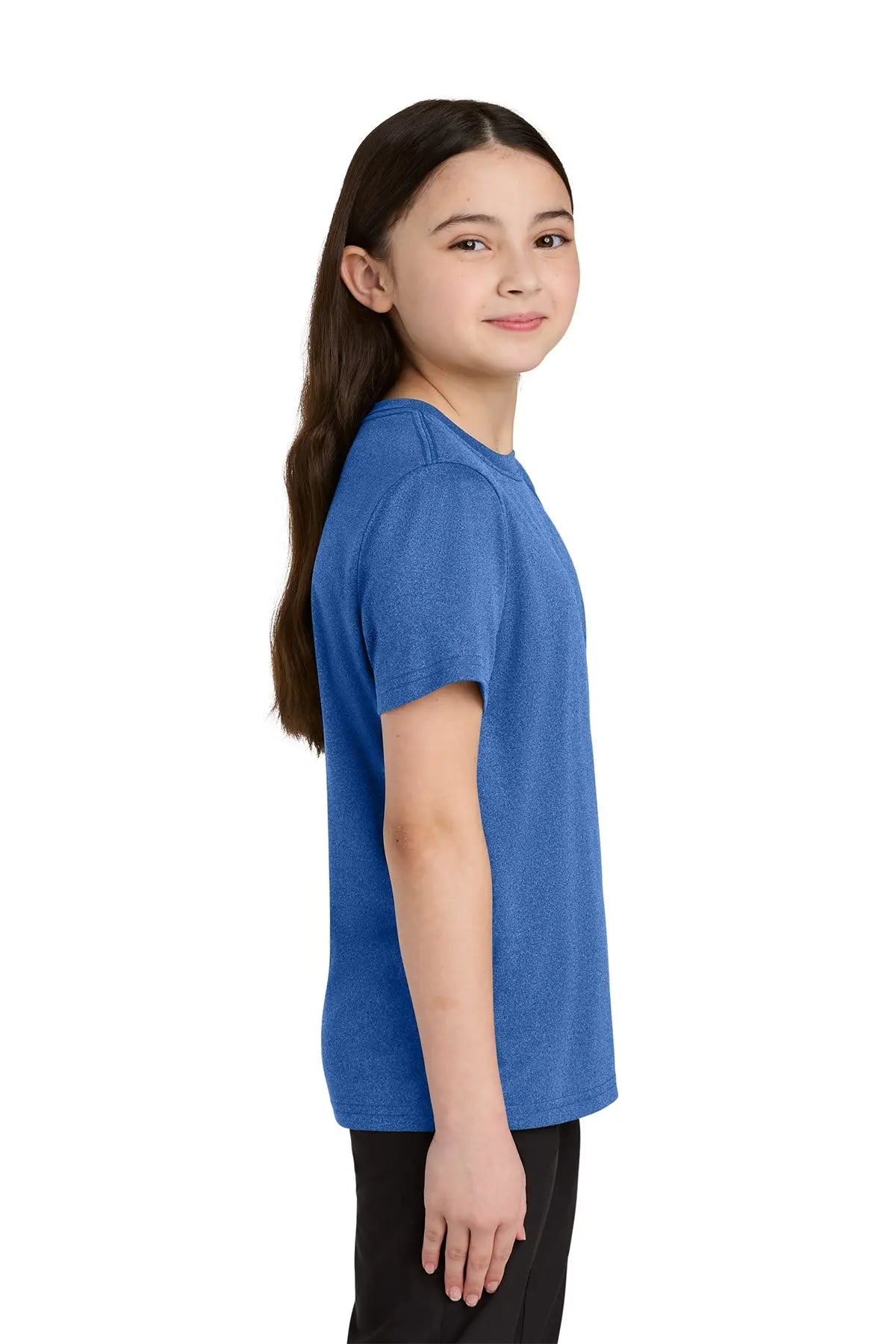 Port & Co™ Youth Heather Performance Tee #PC390Y