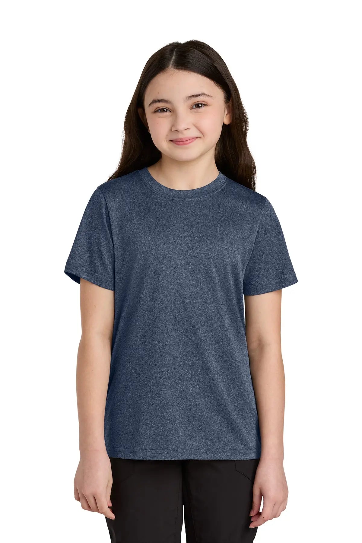 Port & Co™ Youth Heather Performance Tee #PC390Y