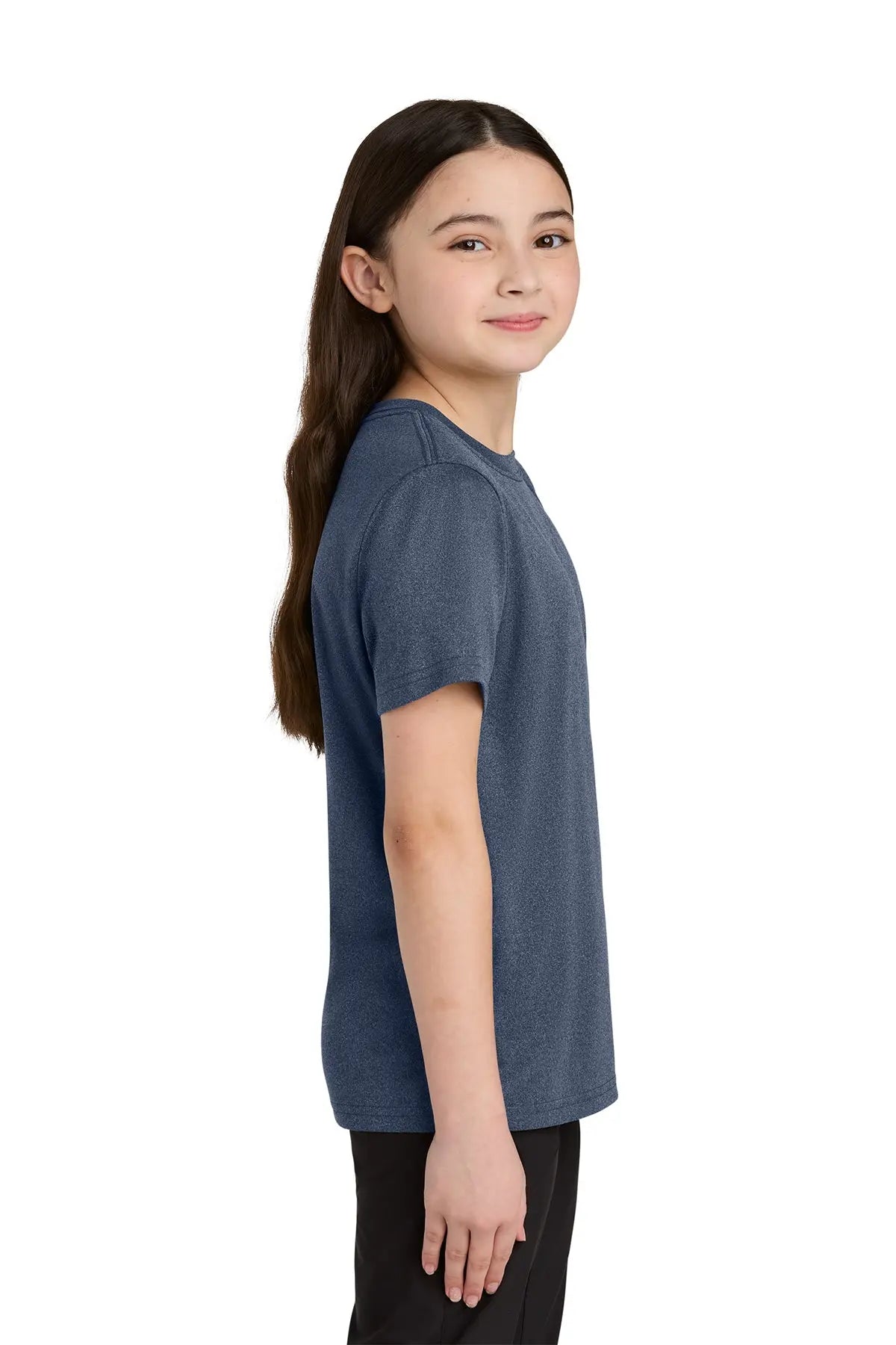 Port & Co™ Youth Heather Performance Tee #PC390Y