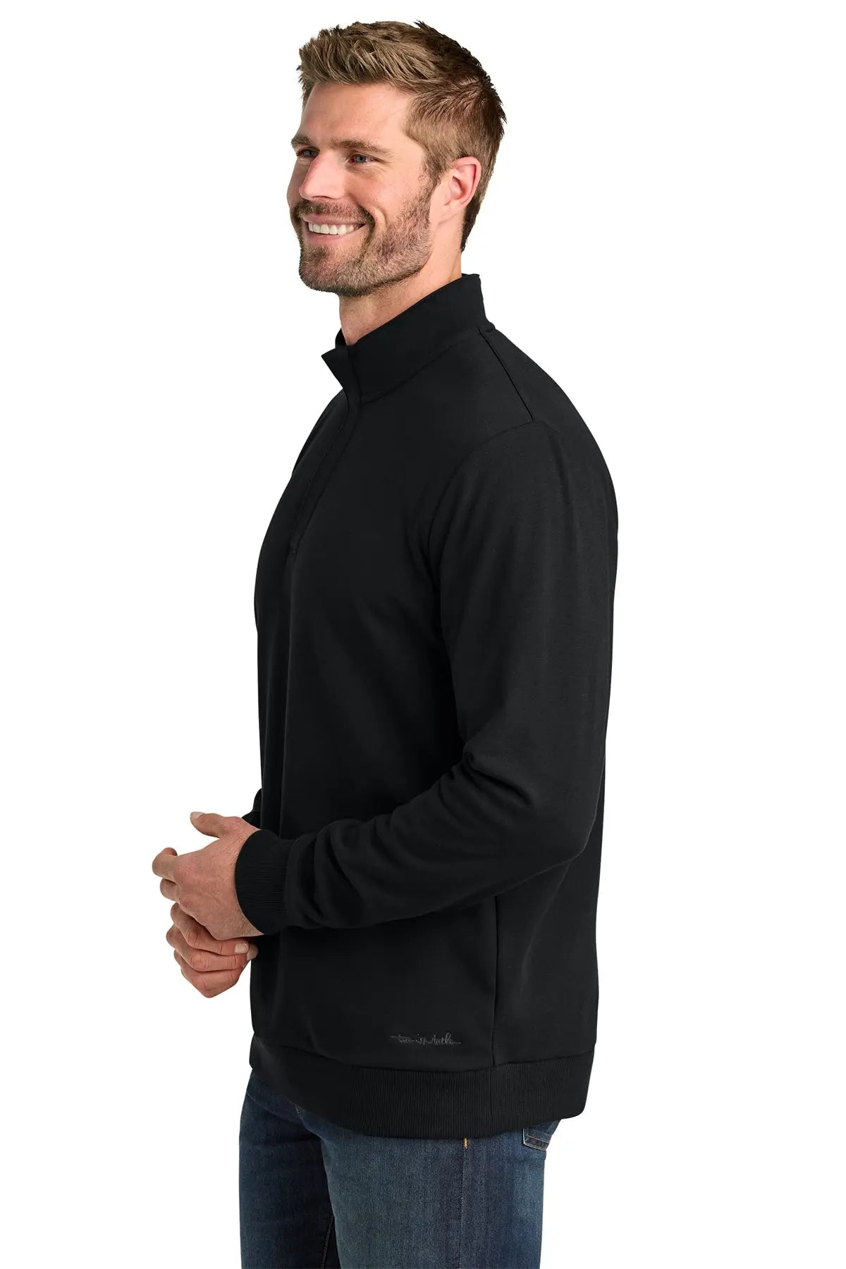 TravisMathew Ocean Villa 1/4-Zip #TMA41421 Game Over Merch