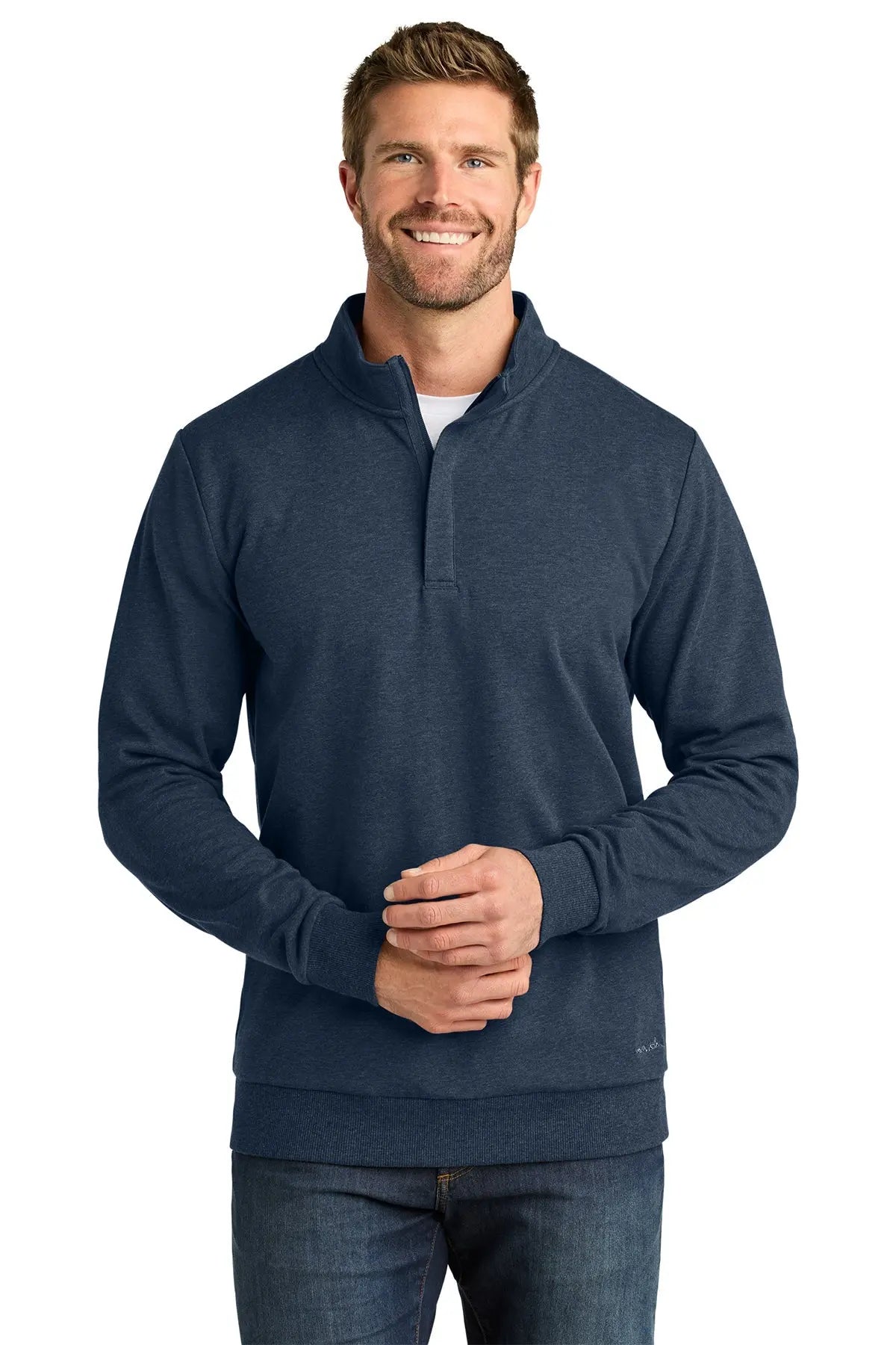 TravisMathew Ocean Villa 1/4-Zip #TMA41421 Game Over Merch
