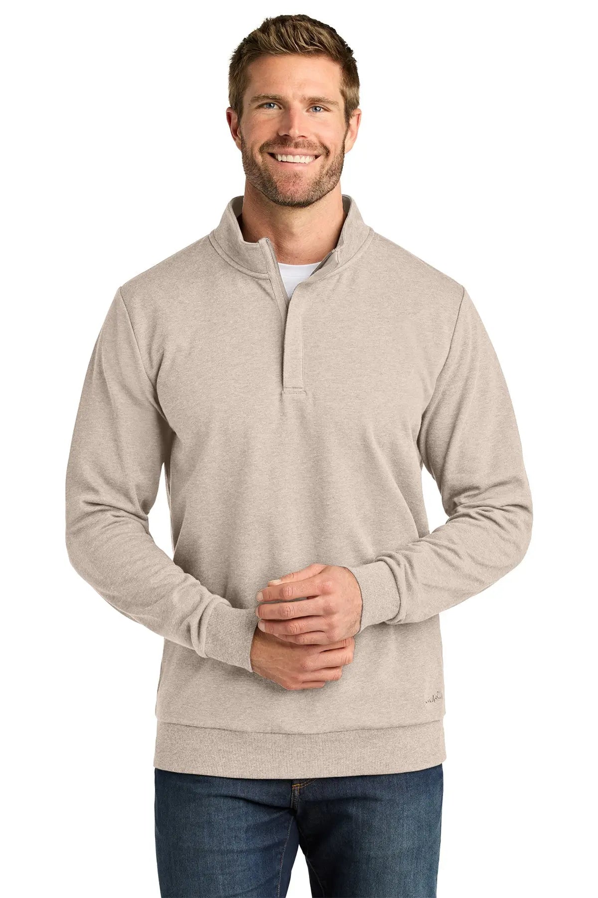 TravisMathew Ocean Villa 1/4-Zip #TMA41421 Game Over Merch