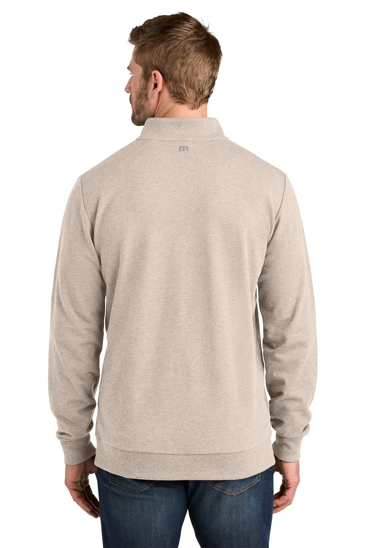 TravisMathew Ocean Villa 1/4-Zip #TMA41421 Game Over Merch