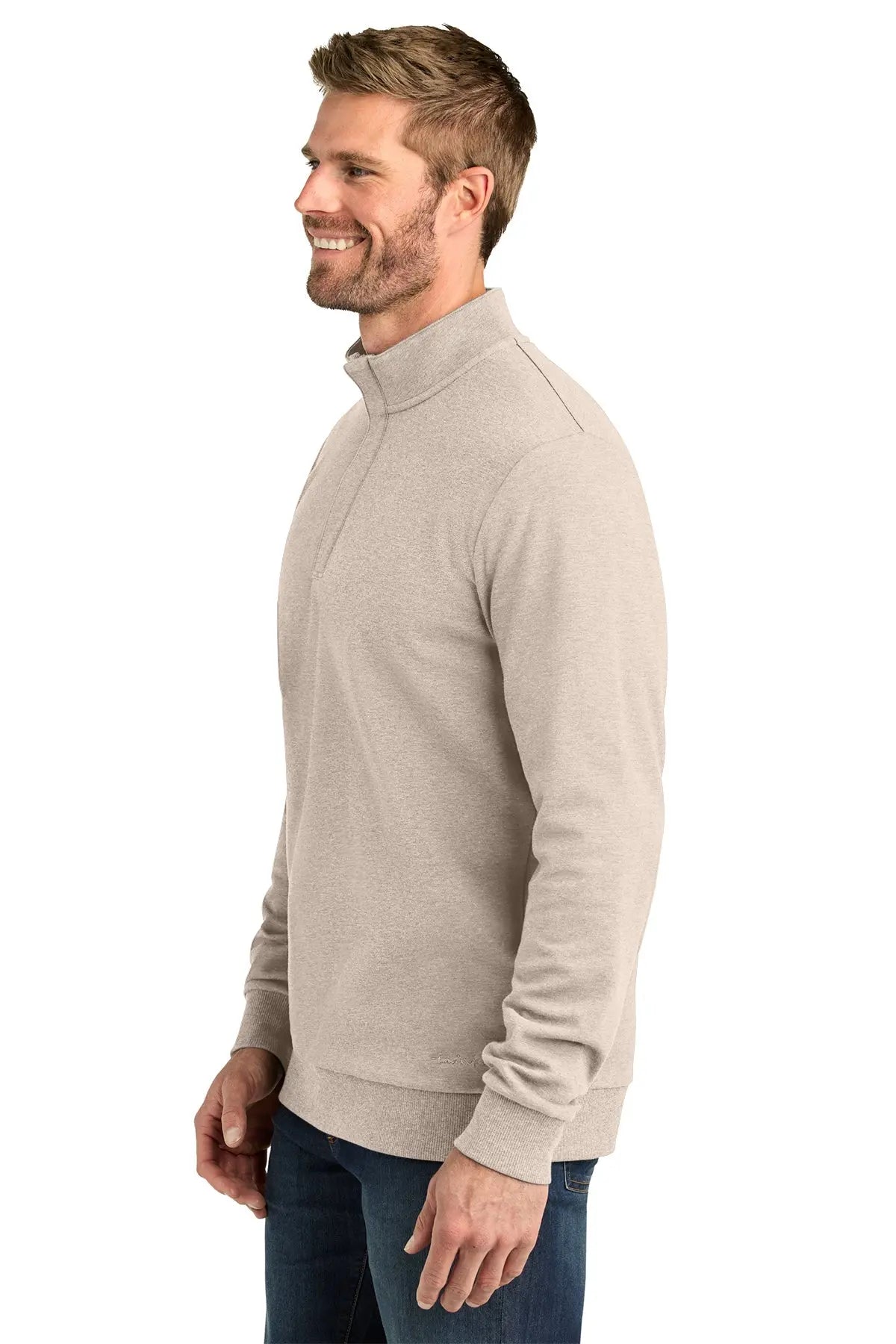 TravisMathew Ocean Villa 1/4-Zip #TMA41421 Game Over Merch