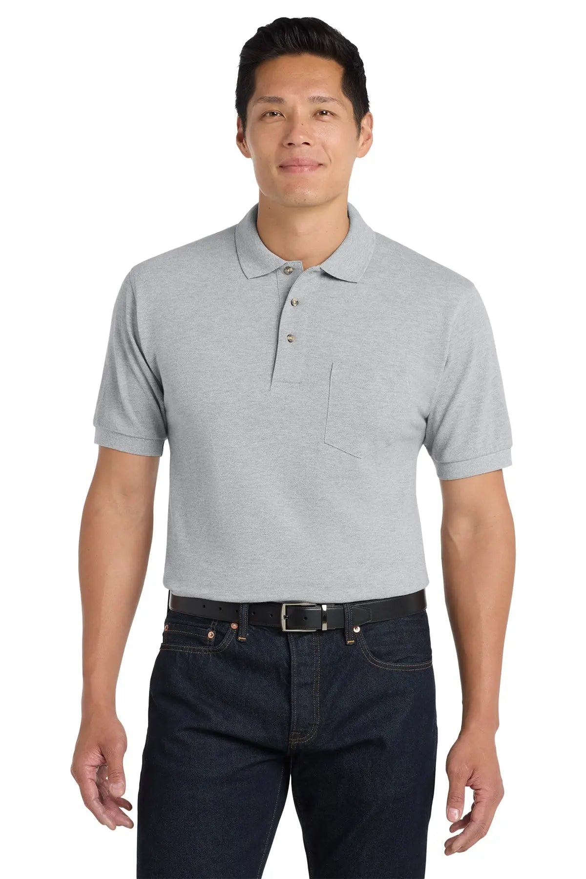 Port Authority® Heavyweight Cotton Pique Polo with Pocket #K420PGame Over Merch