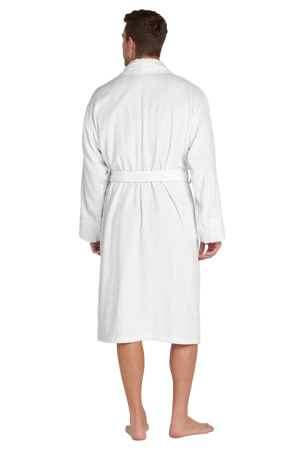 Port Authority® Checkered Terry Shawl Collar Robe #R103