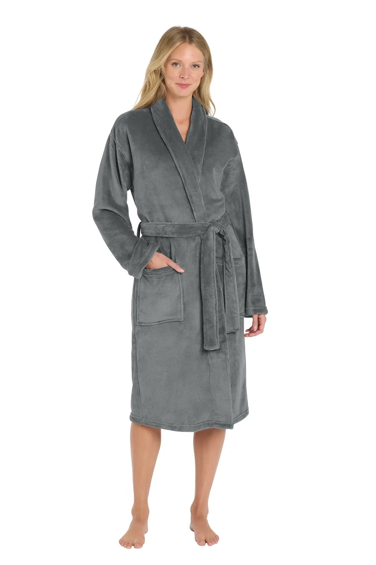 Port Authority® Plush Microfleece Shawl Collar Robe #R102