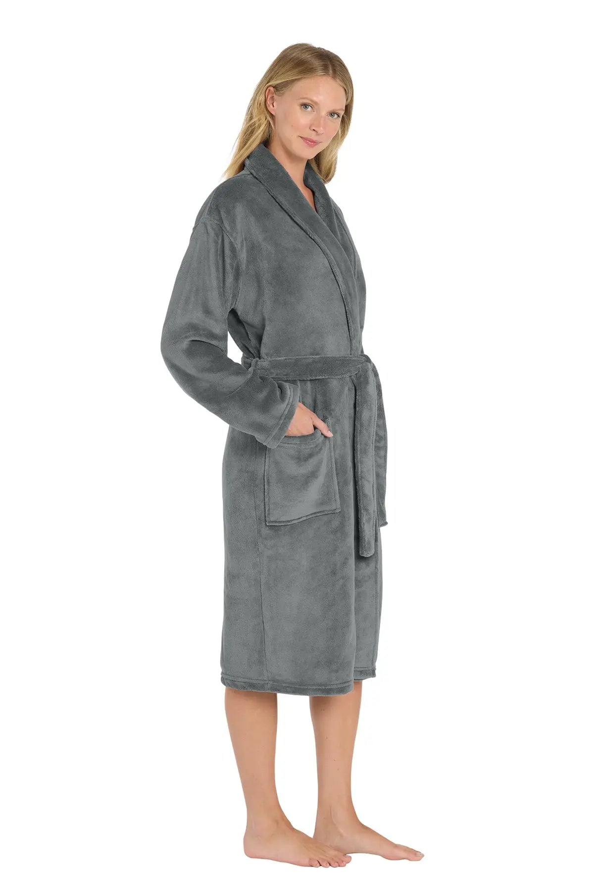 Port Authority® Plush Microfleece Shawl Collar Robe #R102