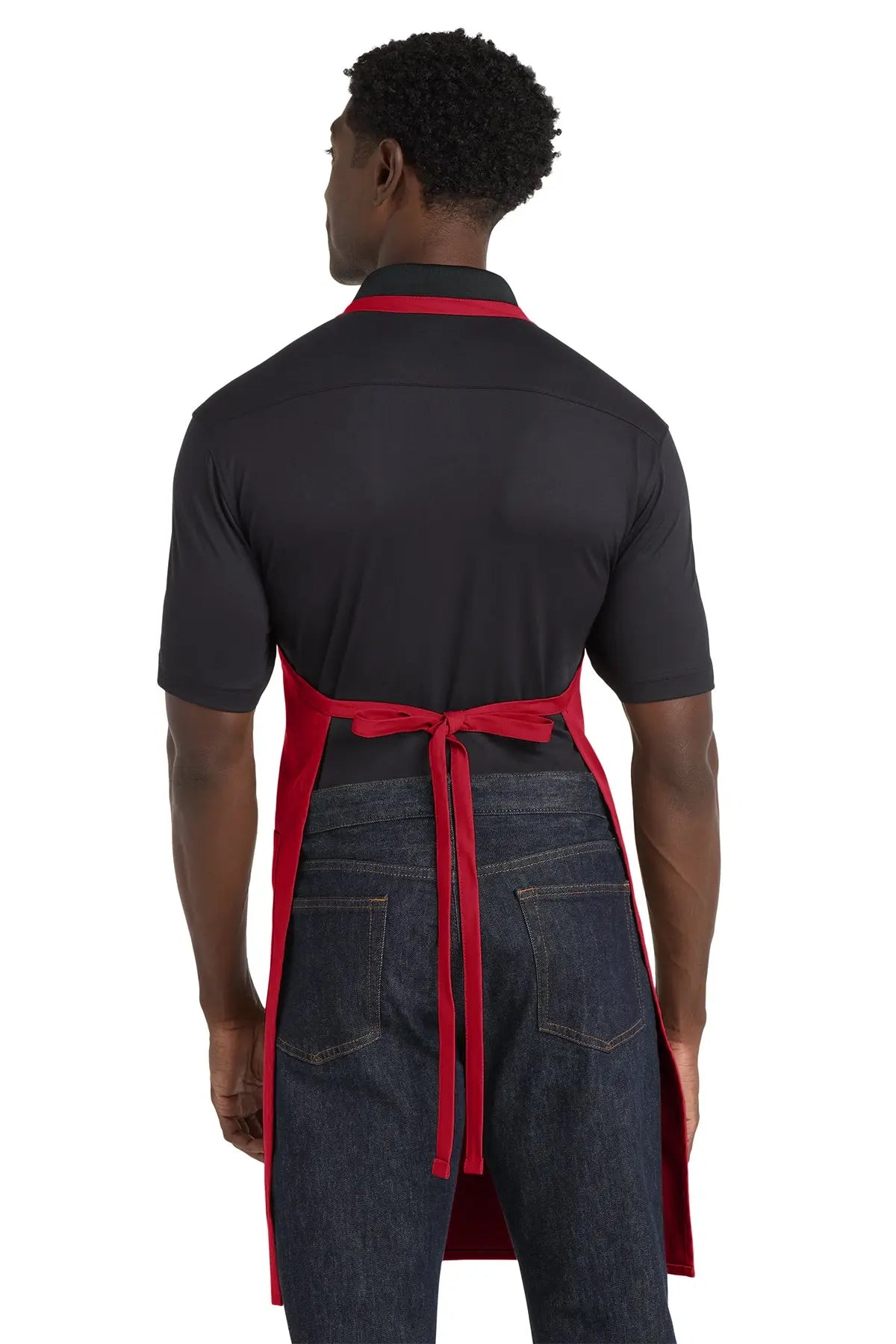 Port Authority® Easy Care Extra Long Bib Apron with Stain Release #A700