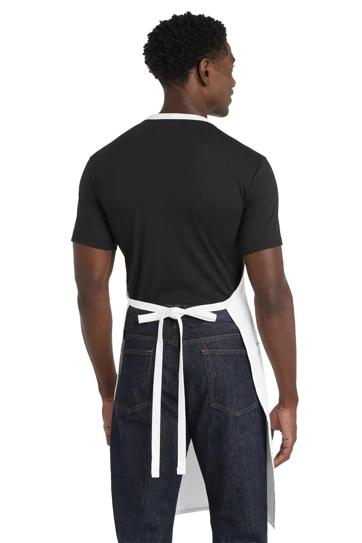 Port Authority® Easy Care Extra Long Bib Apron with Stain Release #A700 Game Over Merch