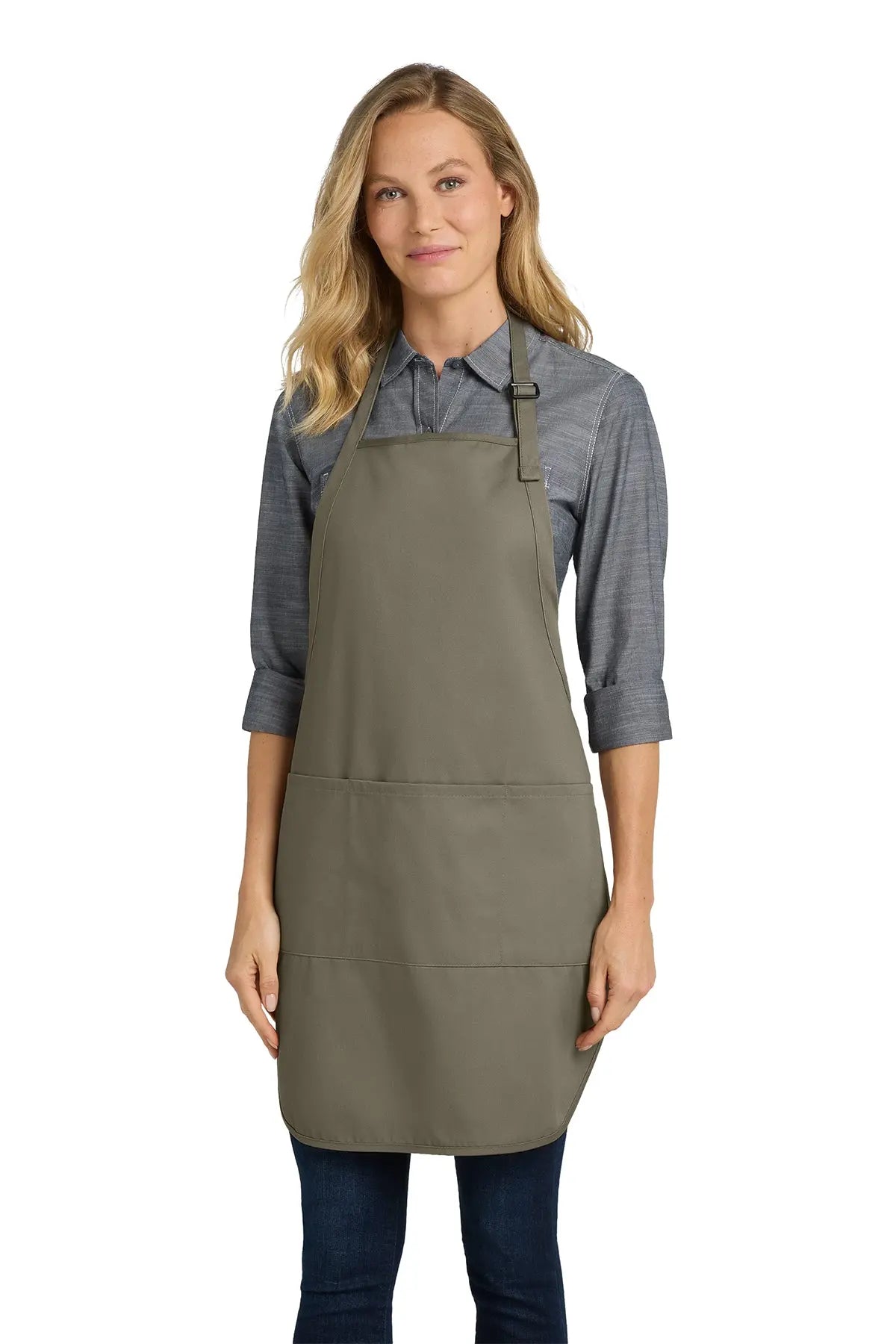Port Authority® Easy Care Full-Length Apron with Stain Release #A703