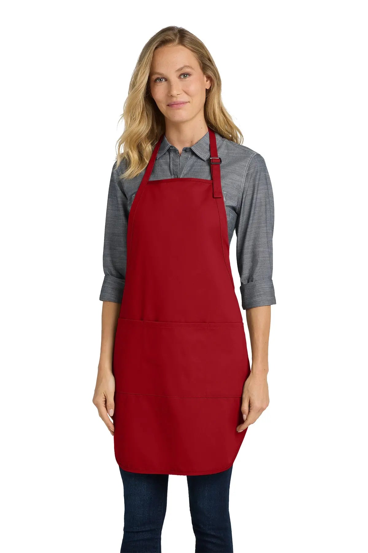 Port Authority® Easy Care Full-Length Apron with Stain Release #A703