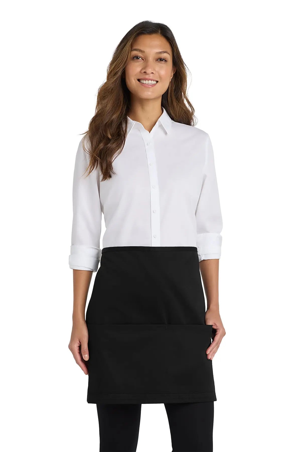 Port Authority® Easy Care Half Bistro Apron with Stain Release #A706