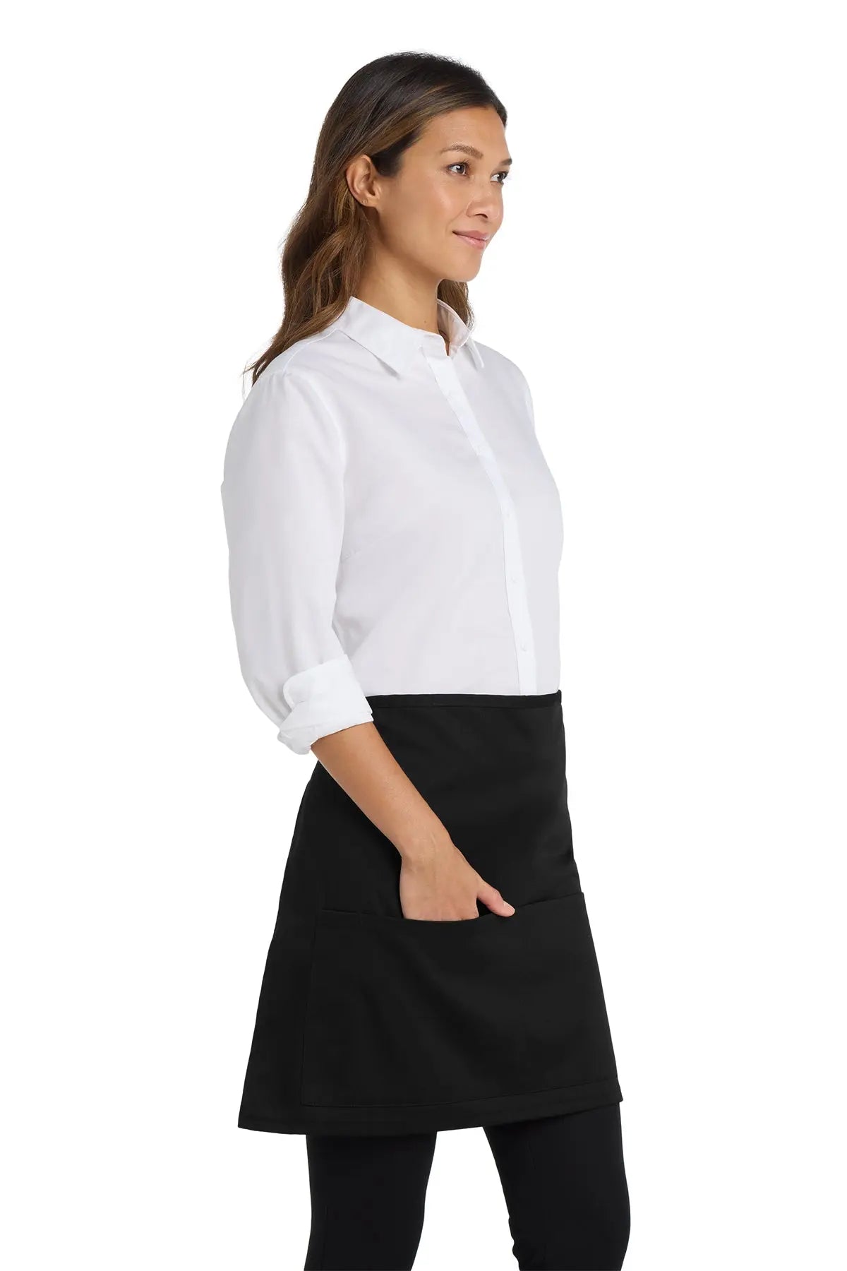 Port Authority® Easy Care Half Bistro Apron with Stain Release #A706