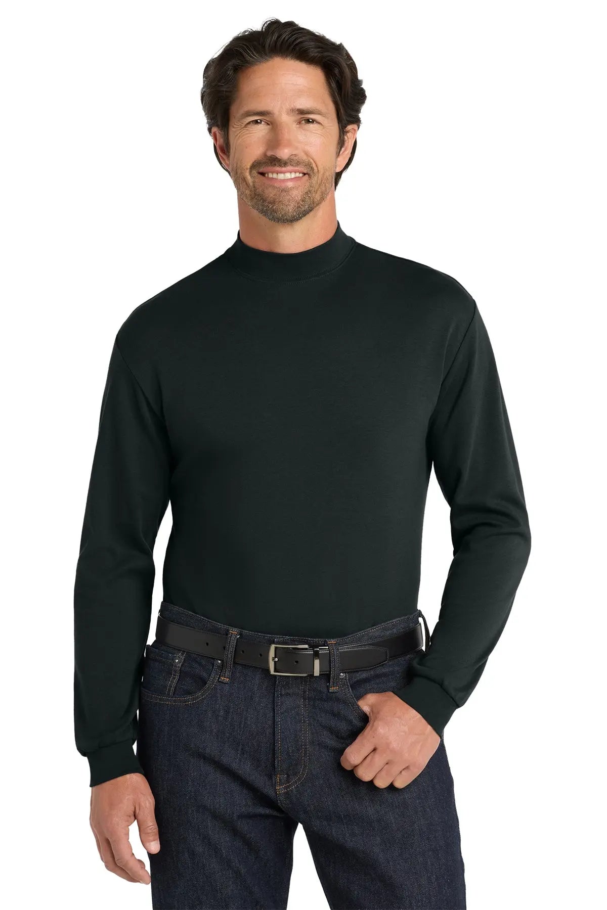 Port Authority® Interlock Knit Mock Turtleneck #K321Game Over Merch