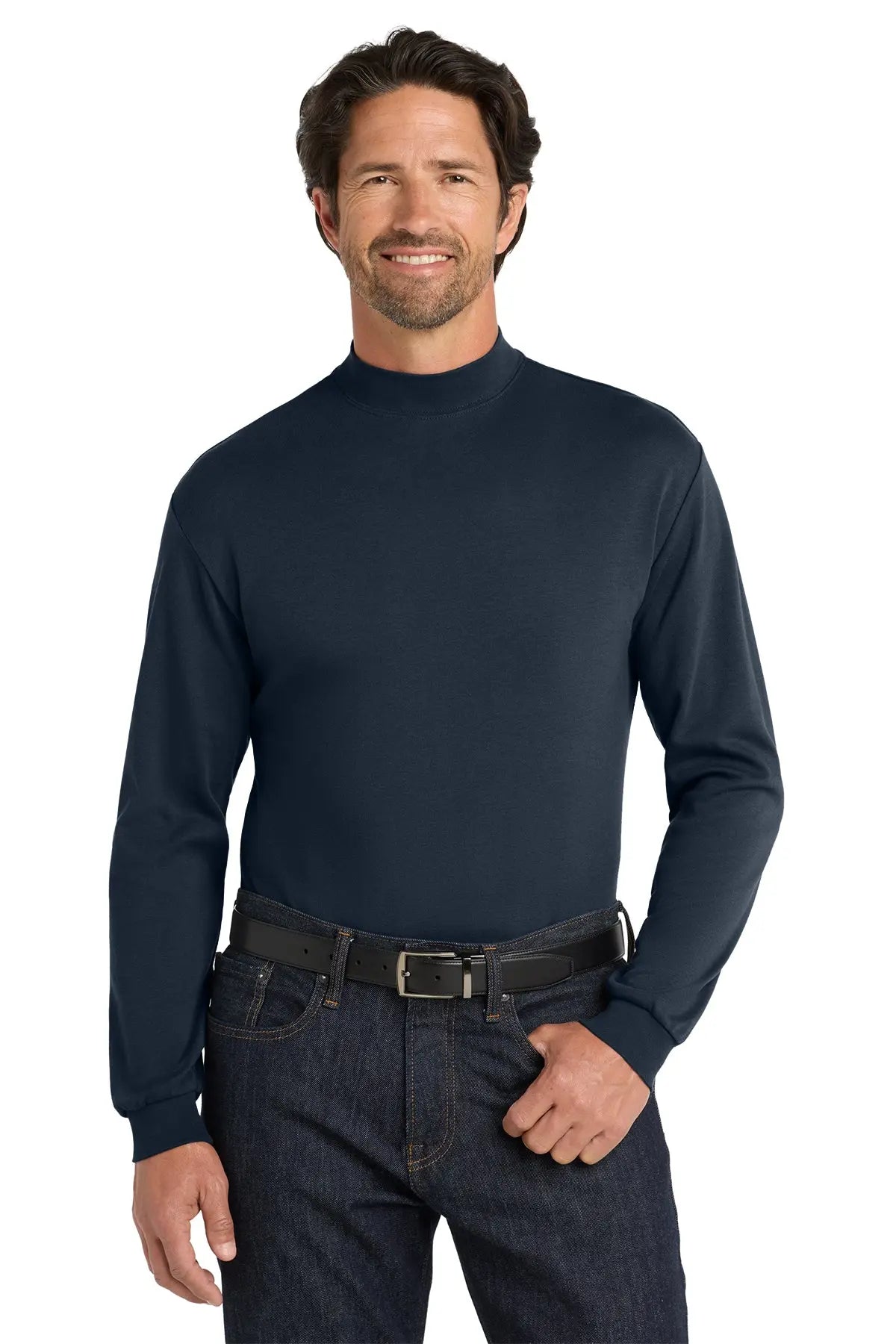 Port Authority® Interlock Knit Mock Turtleneck #K321Game Over Merch
