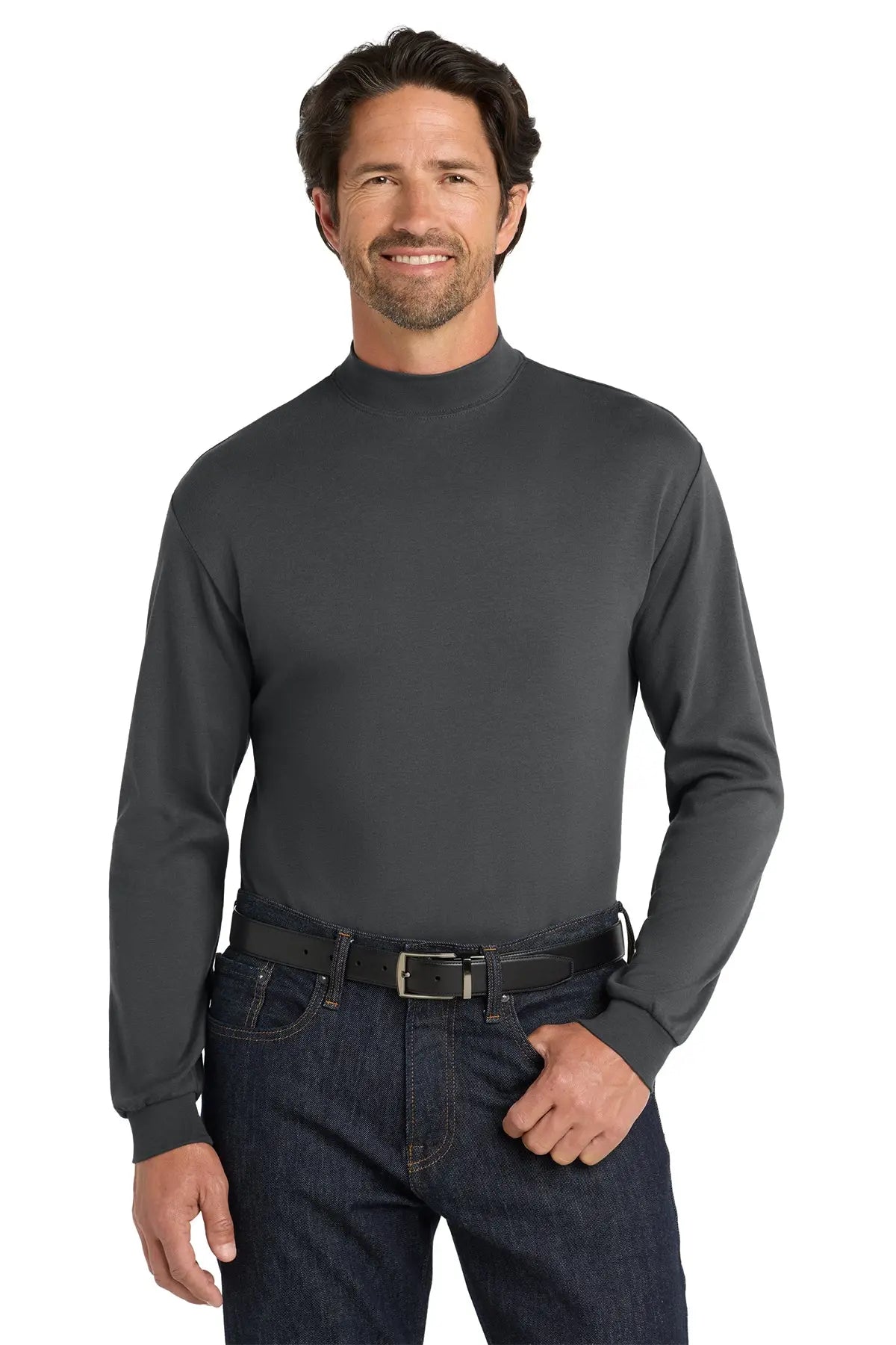 Port Authority® Interlock Knit Mock Turtleneck #K321Game Over Merch