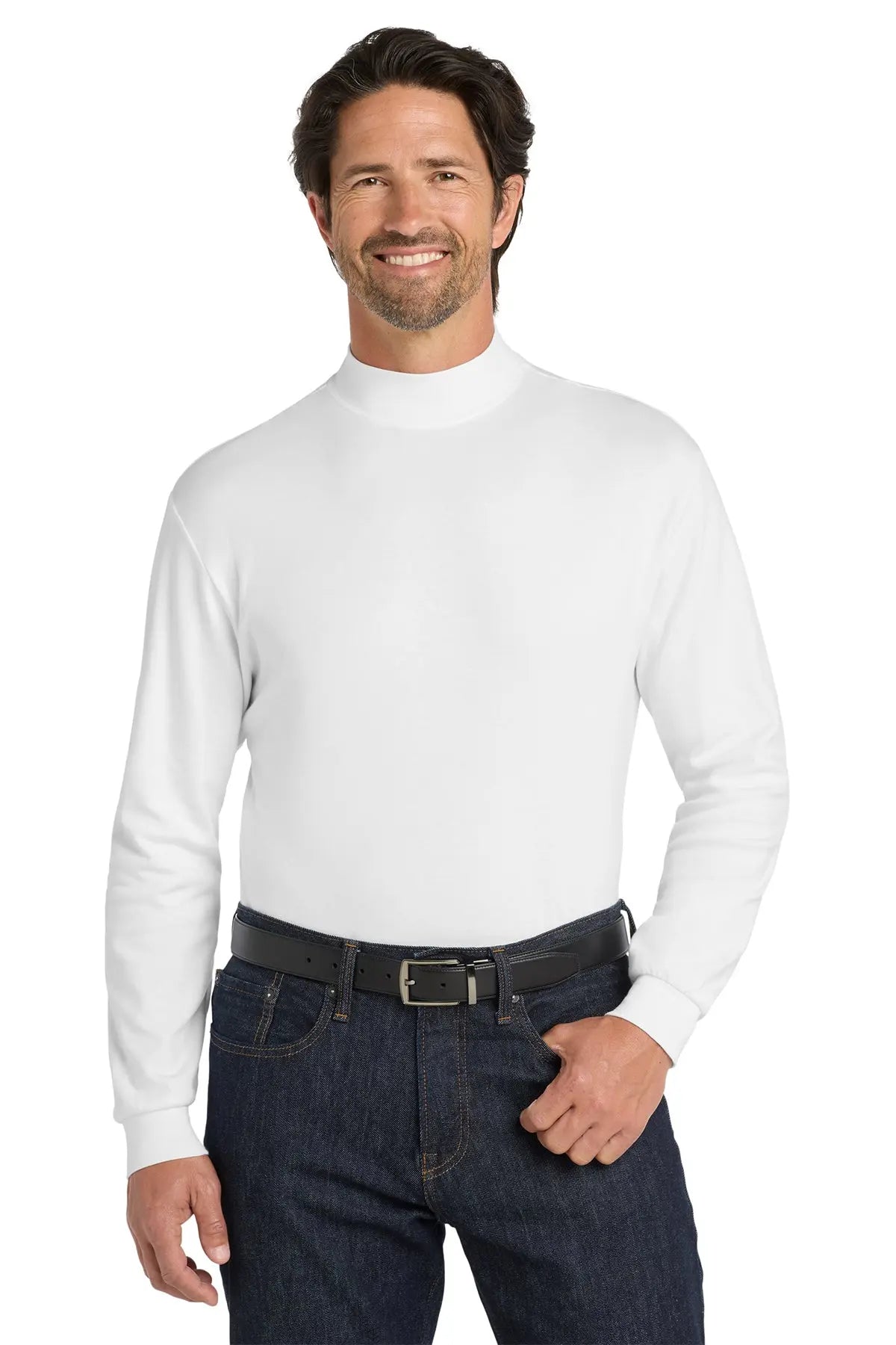 Port Authority® Interlock Knit Mock Turtleneck #K321Game Over Merch