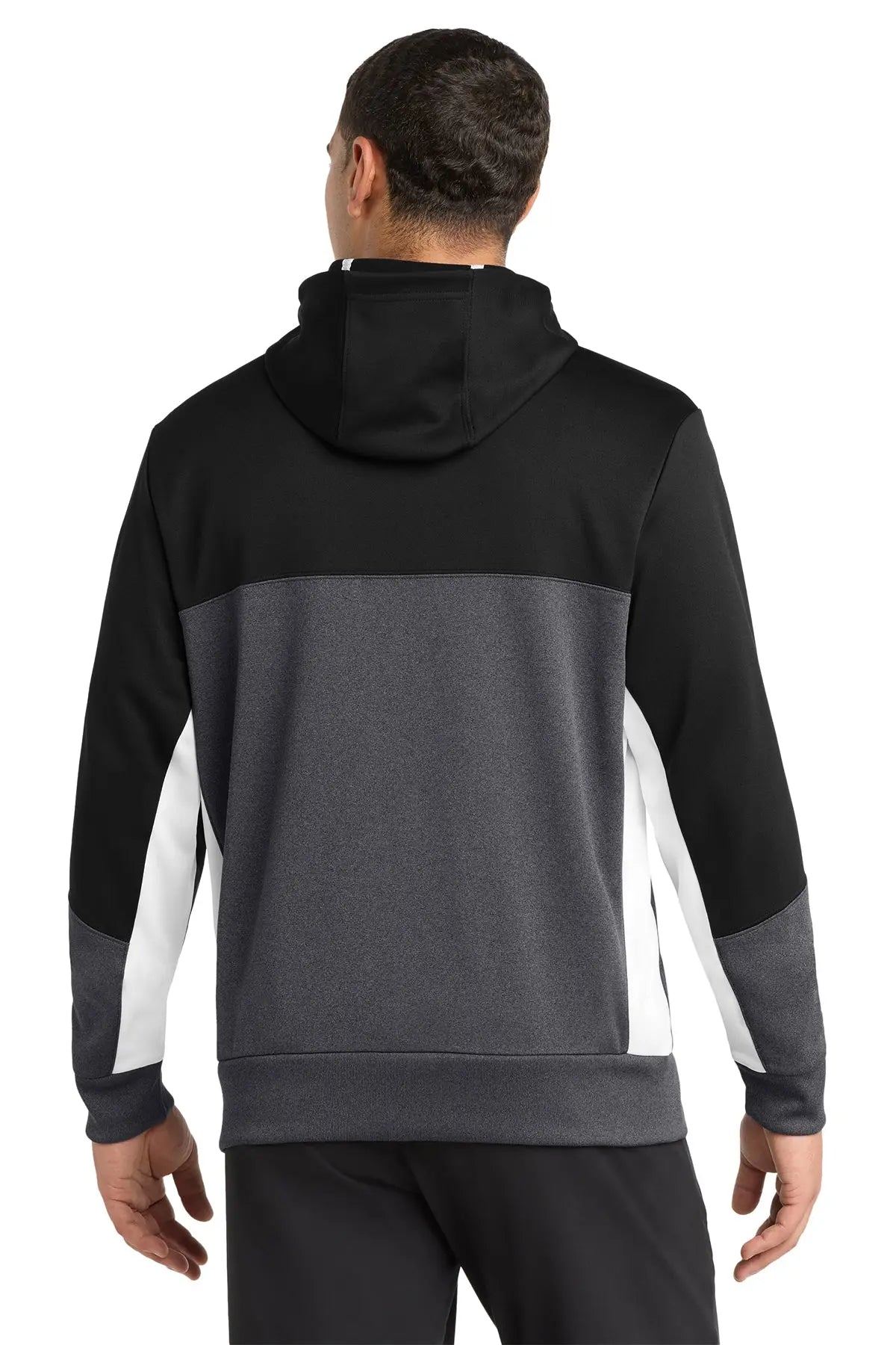 Sport-Tek® Tech Fleece Colorblock Full-Zip Hooded Jacket #ST245
