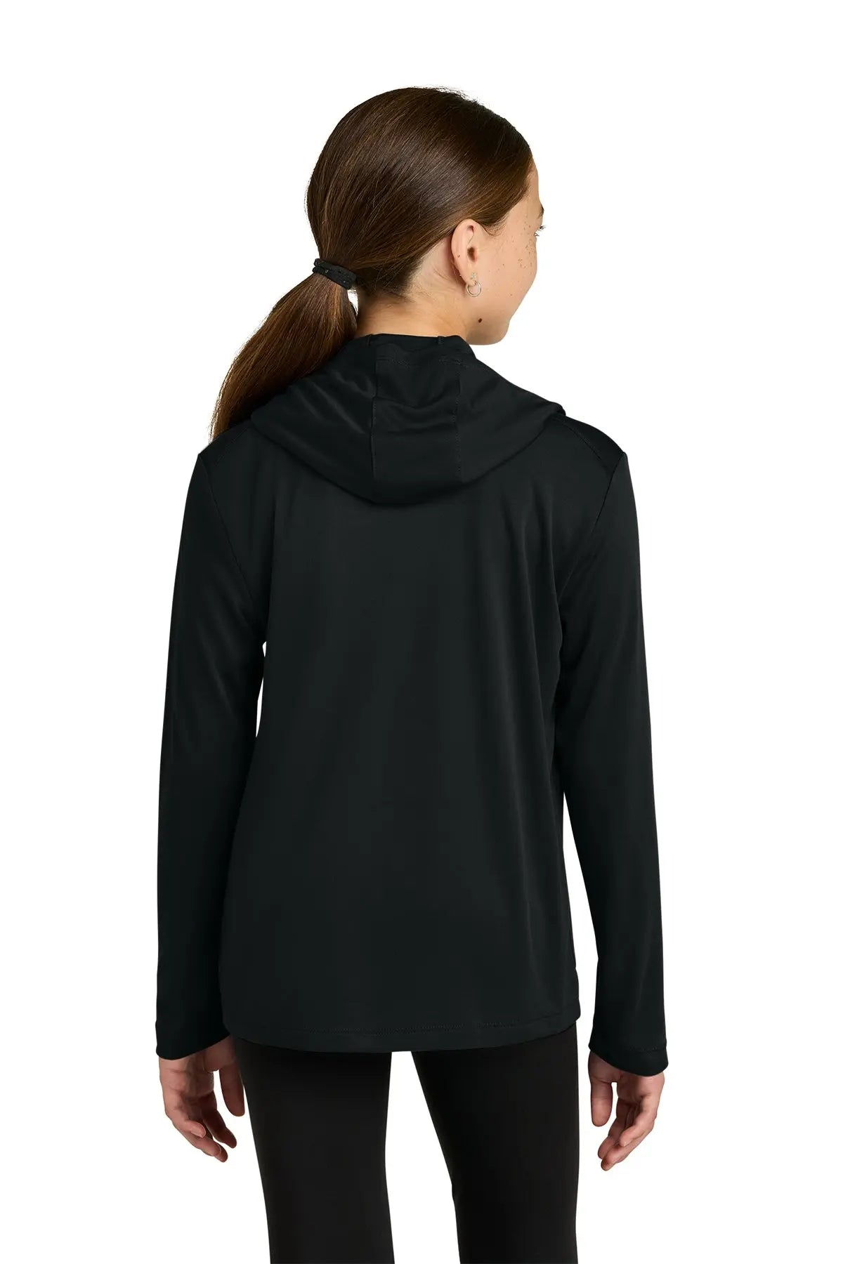 Sport-Tek® Youth Posi-UV® Pro Long Sleeve Hoodie #YST420LSH