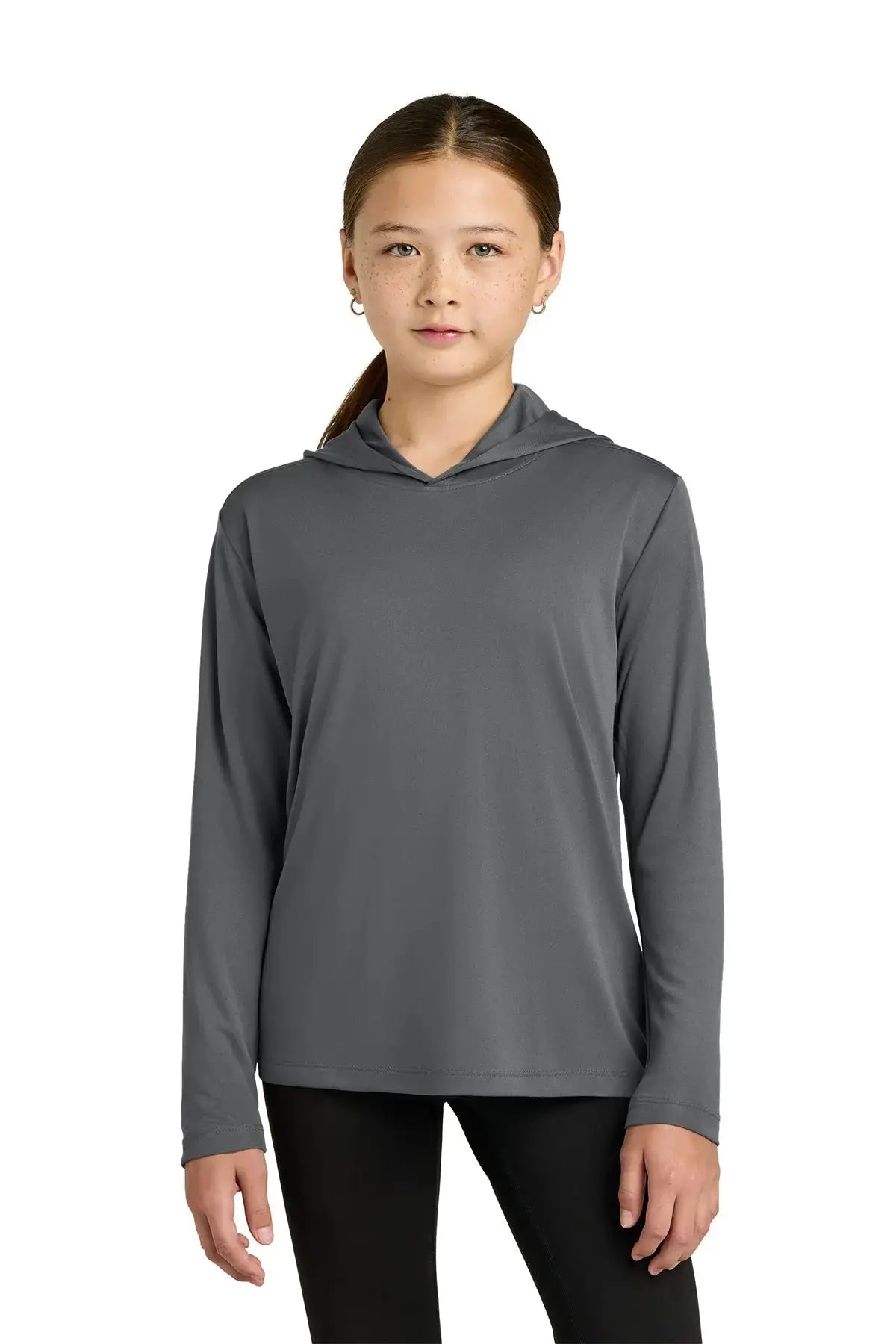 Sport-Tek® Youth Posi-UV® Pro Long Sleeve Hoodie #YST420LSH Game Over Merch