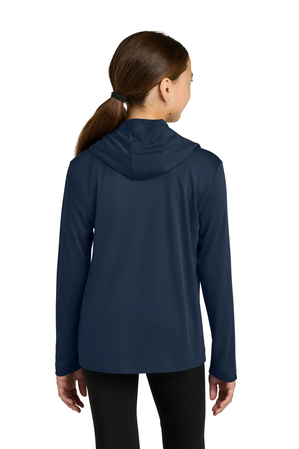 Sport-Tek® Youth Posi-UV® Pro Long Sleeve Hoodie #YST420LSH