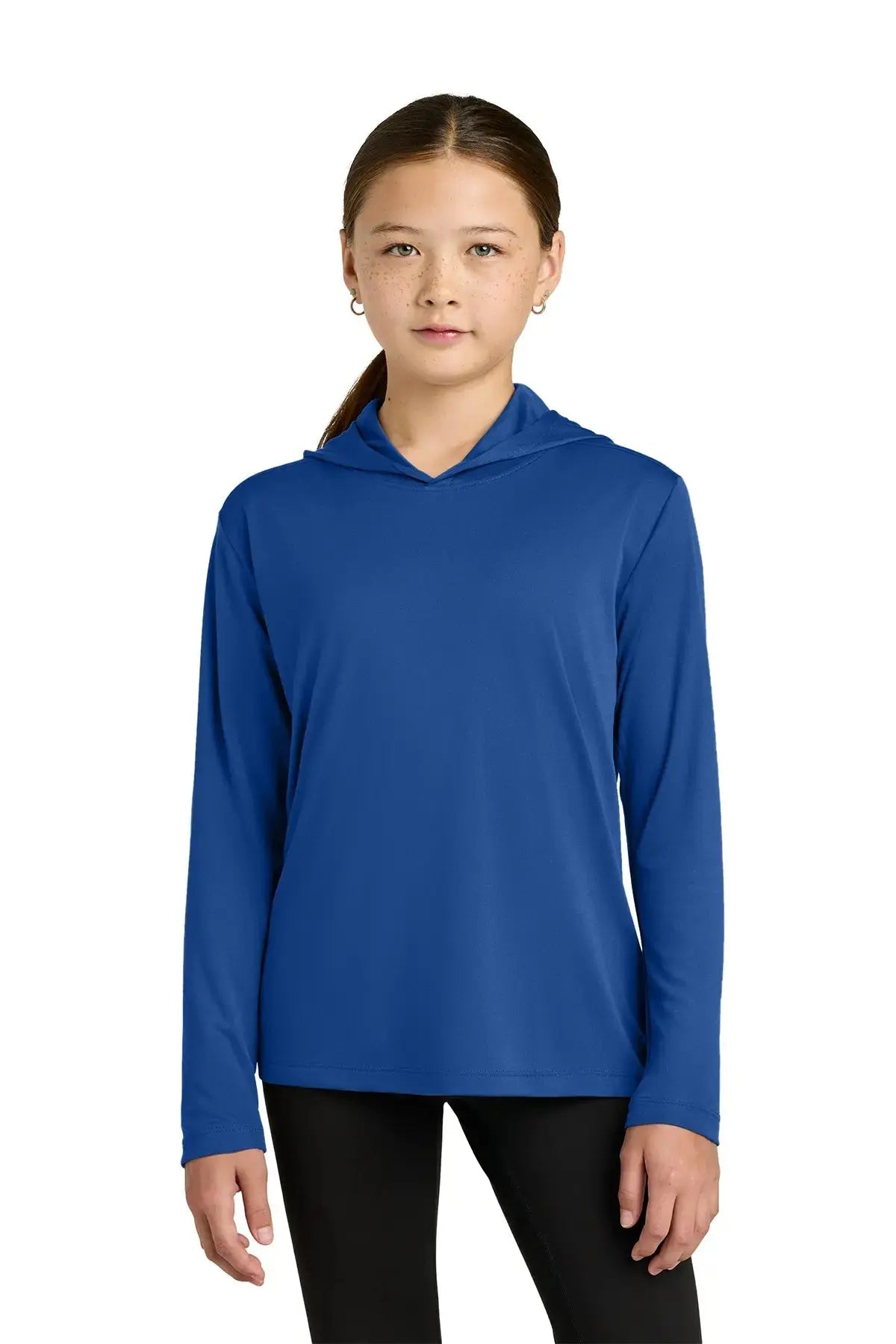 Sport-Tek® Youth Posi-UV® Pro Long Sleeve Hoodie #YST420LSH Game Over Merch