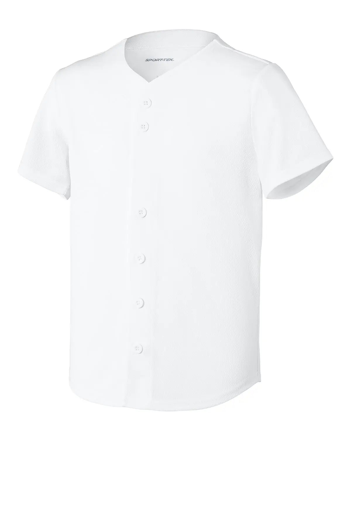 Sport-Tek® Youth PosiCharge® Tough Mesh Full-Button Jersey #YST220