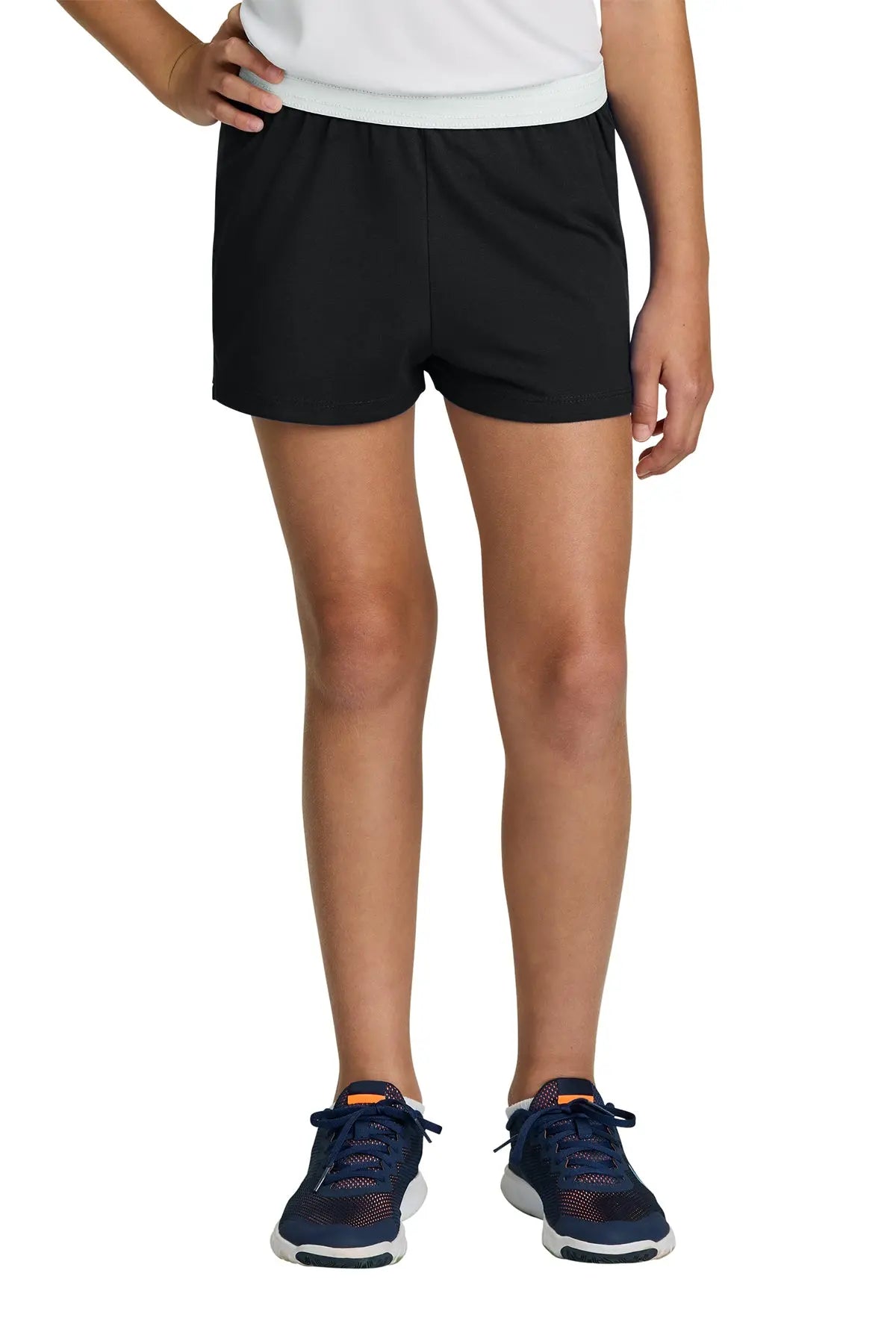 Sport-Tek® Girls Jersey Knit Squad Short #YGST311