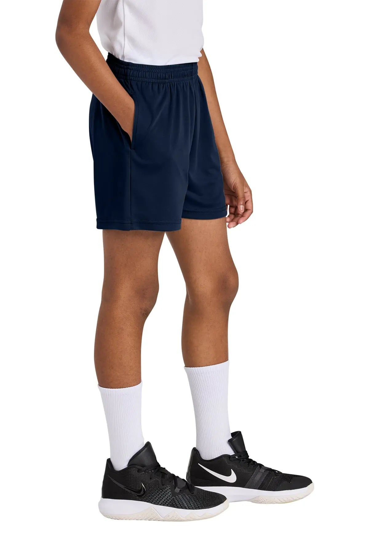Sport-Tek® Youth PosiCharge® Competitor™ 5” Pocketed Short #YST349P
