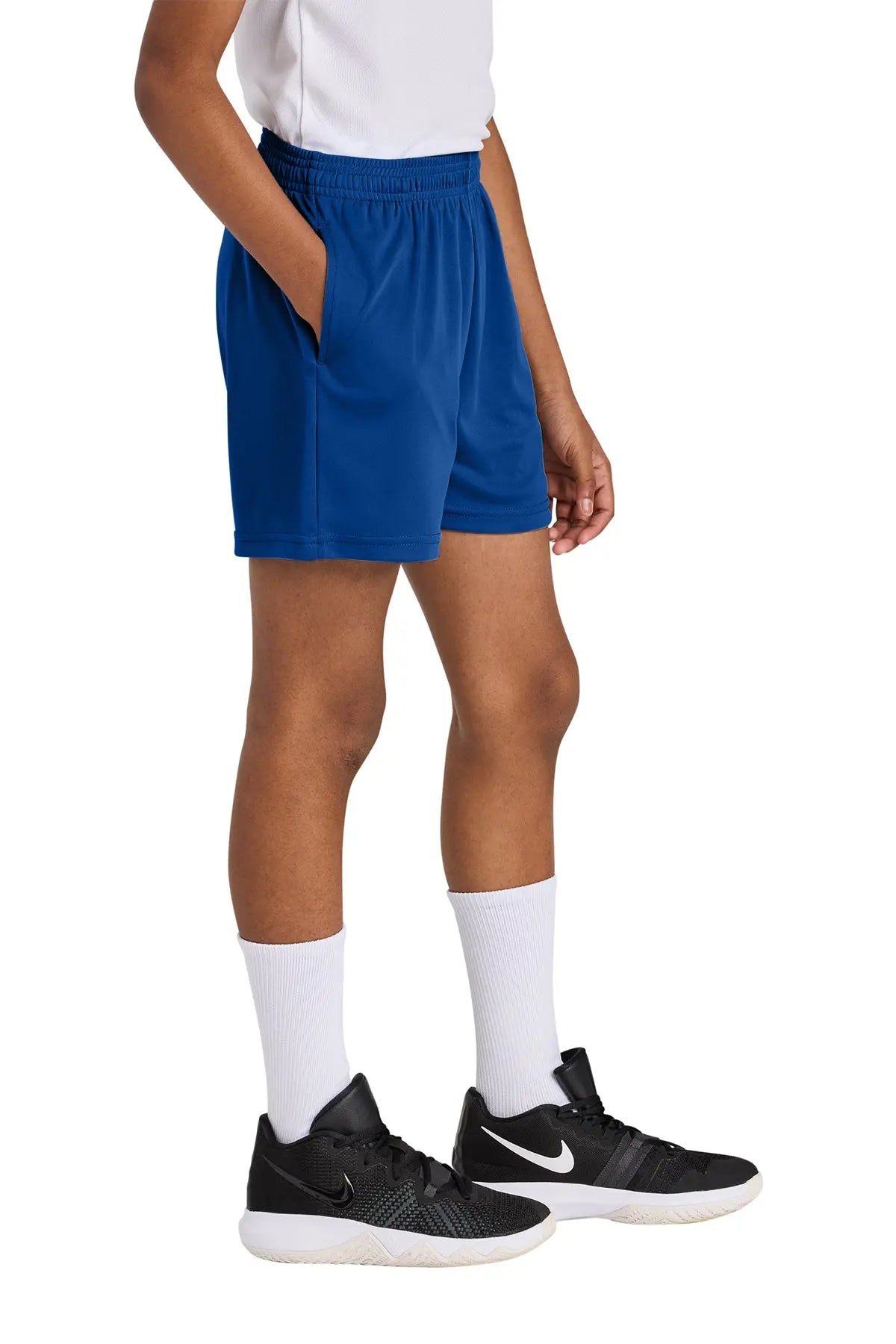 Sport-Tek® Youth PosiCharge® Competitor™ 5” Pocketed Short #YST349P