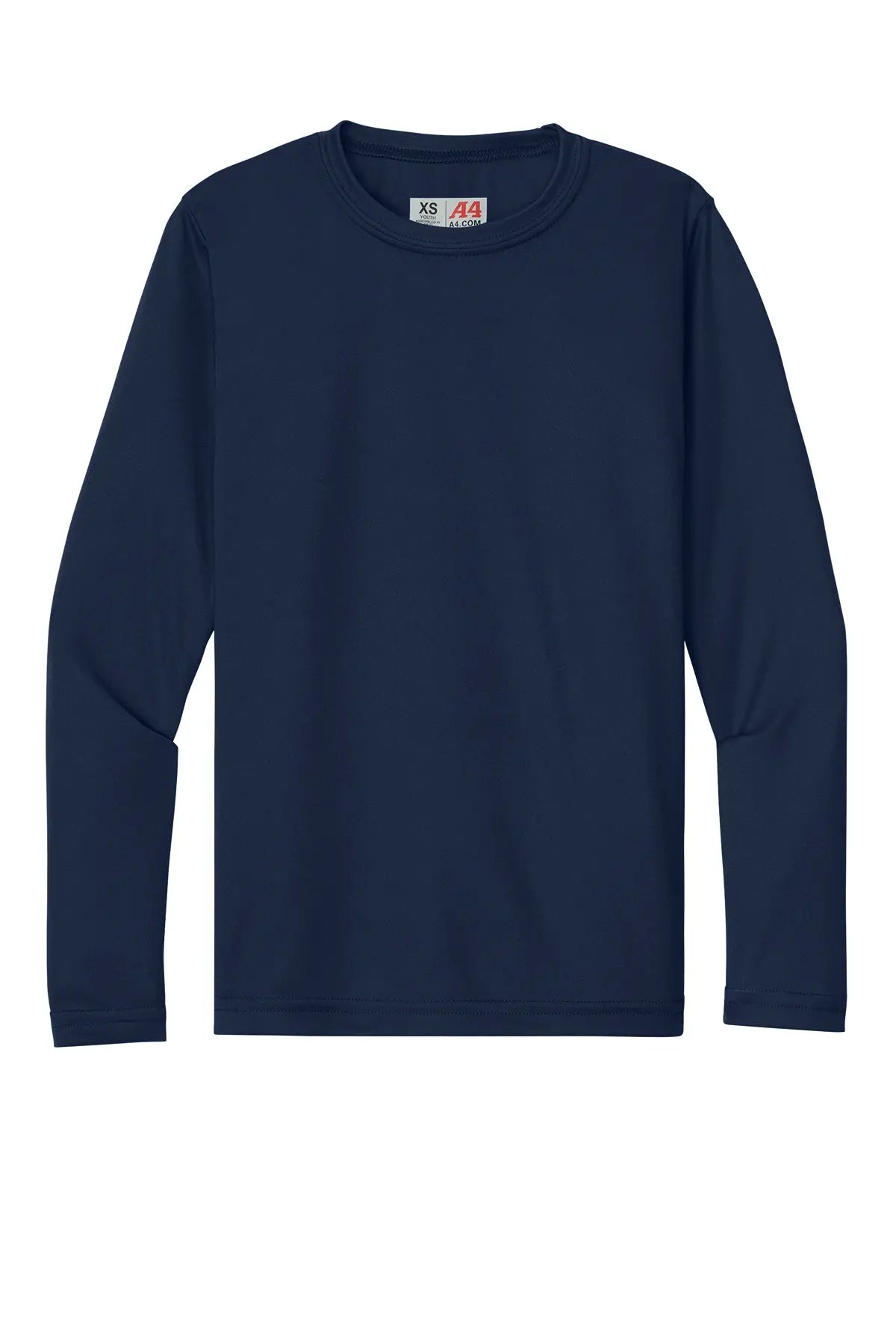 A4 Youth Cooling Performance Long Sleeve Tee #A4NB3165