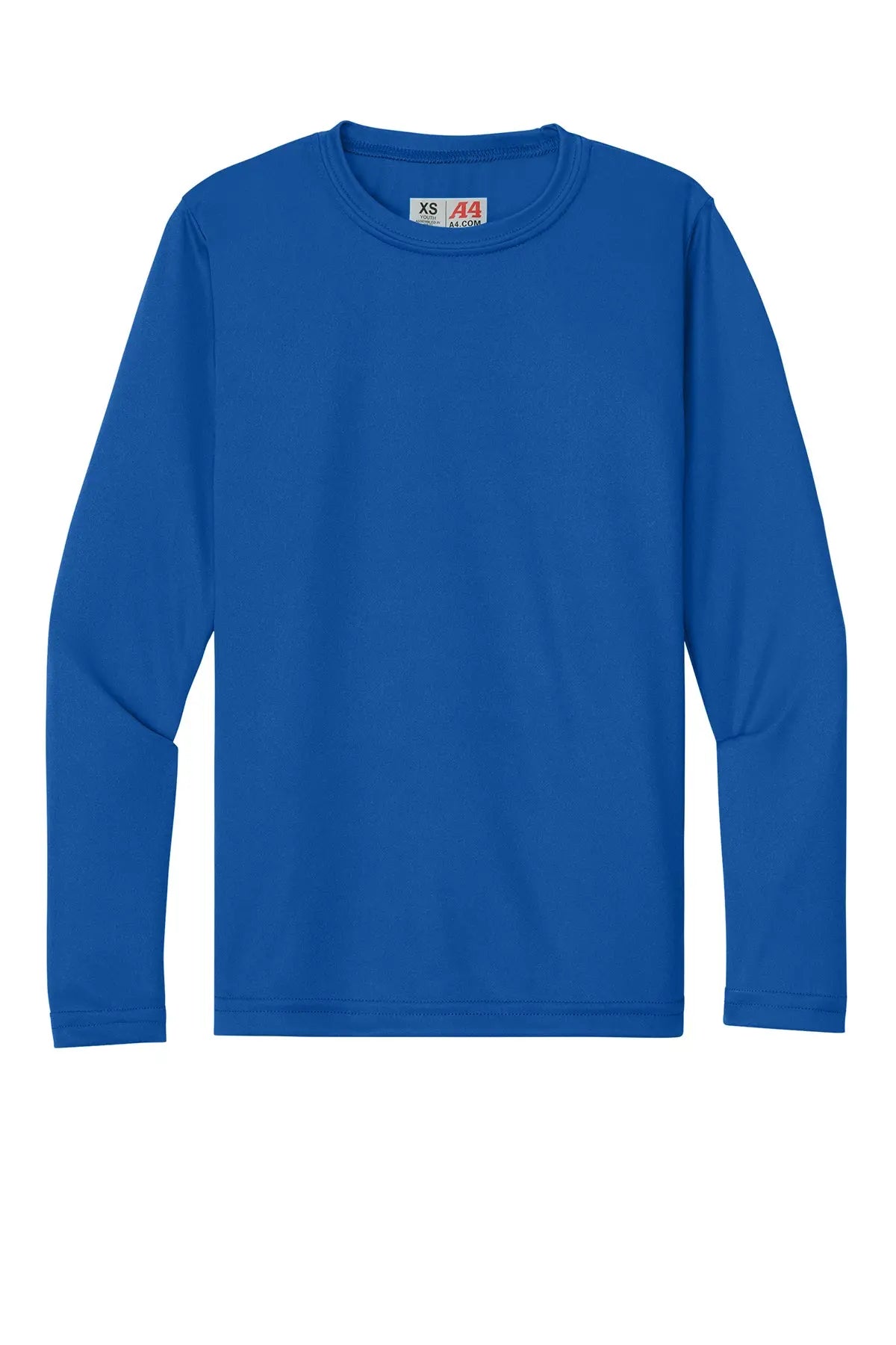 A4 Youth Cooling Performance Long Sleeve Tee #A4NB3165