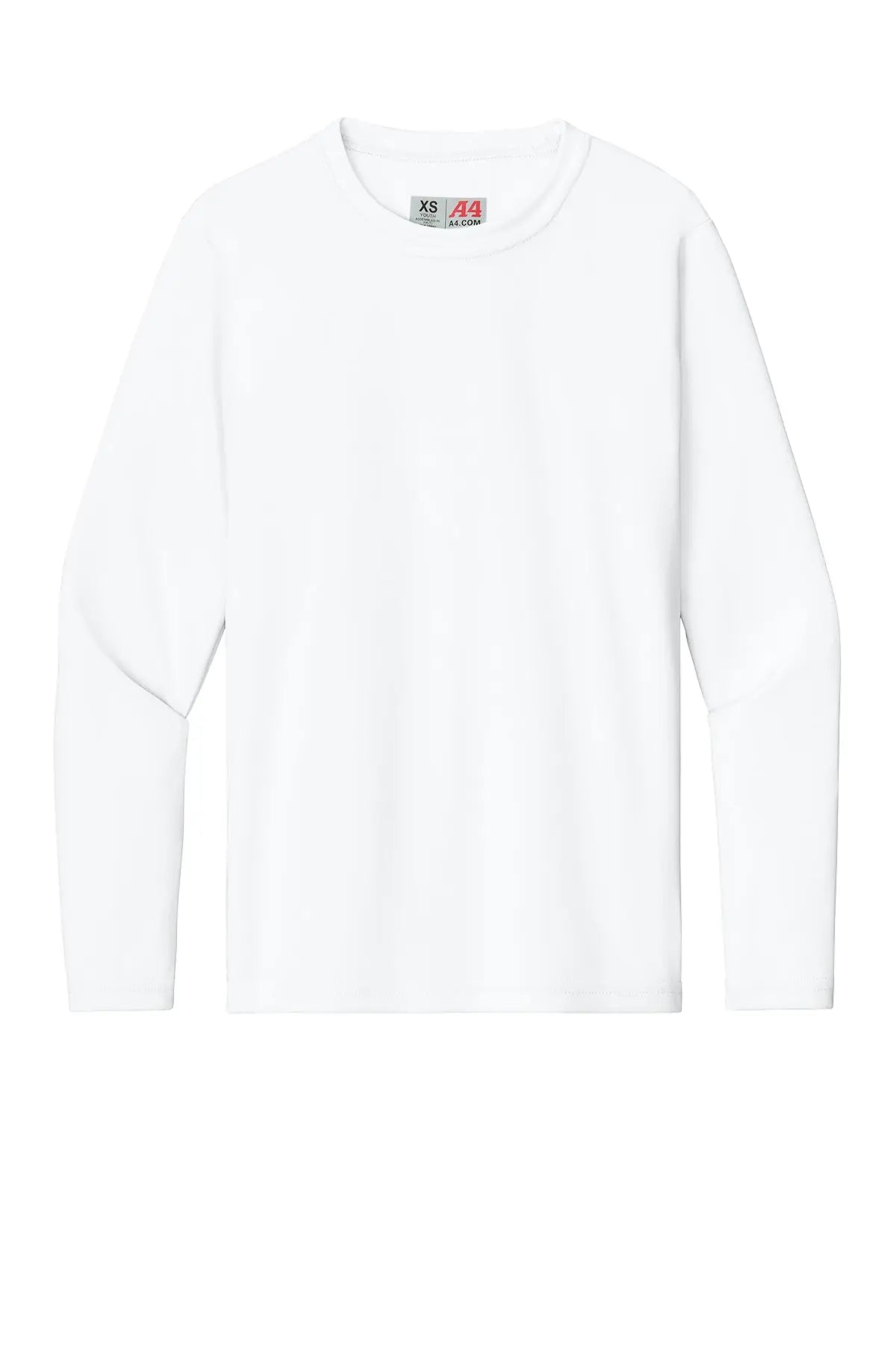 A4 Youth Cooling Performance Long Sleeve Tee #A4NB3165