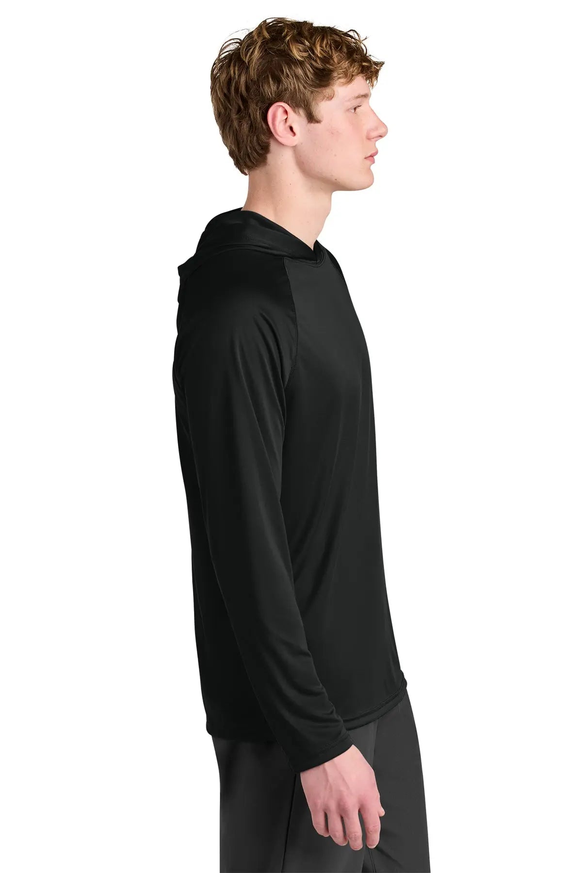 A4 Cooling Performance Long Sleeve Hooded Tee #A4N3409