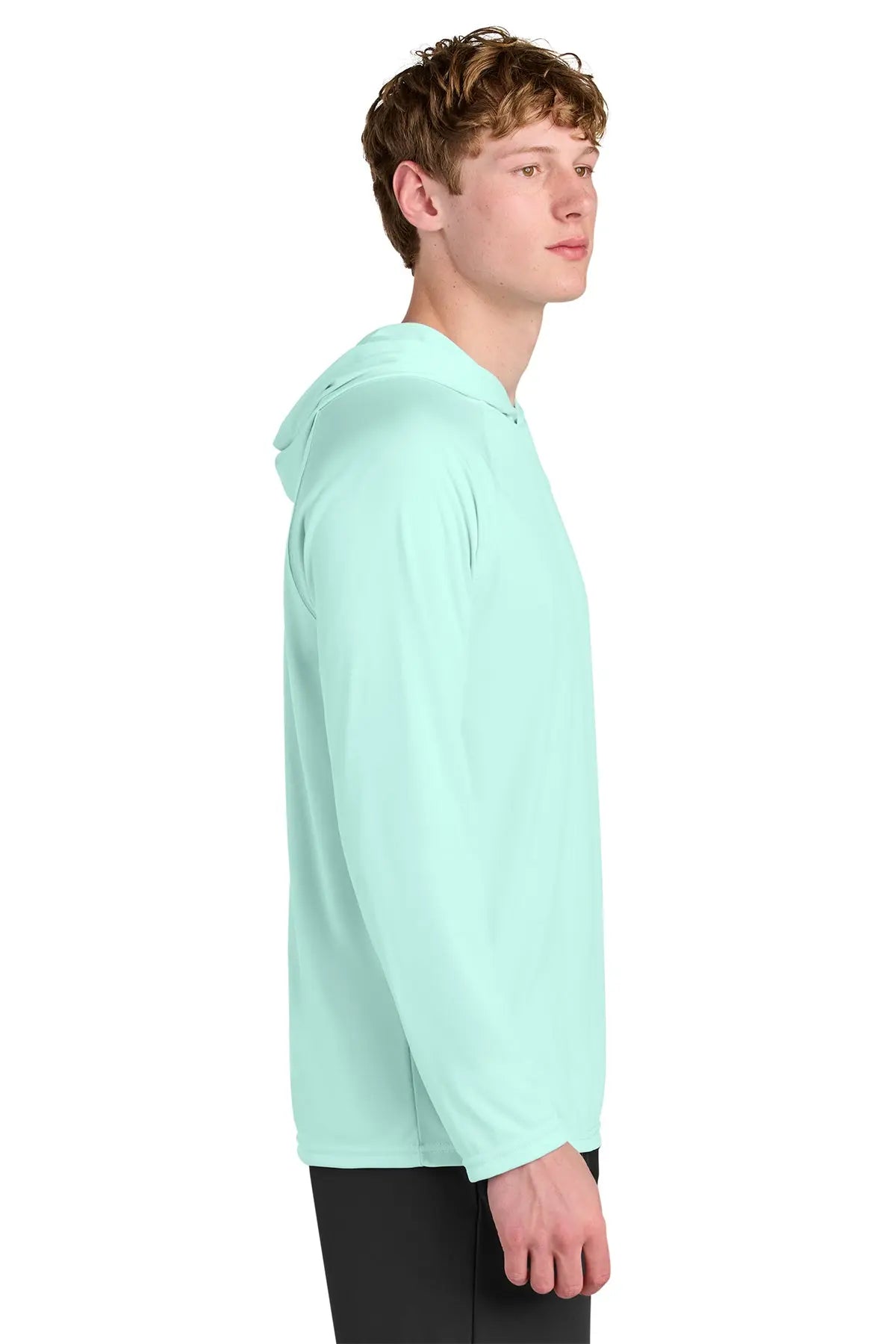 A4 Cooling Performance Long Sleeve Hooded Tee #A4N3409