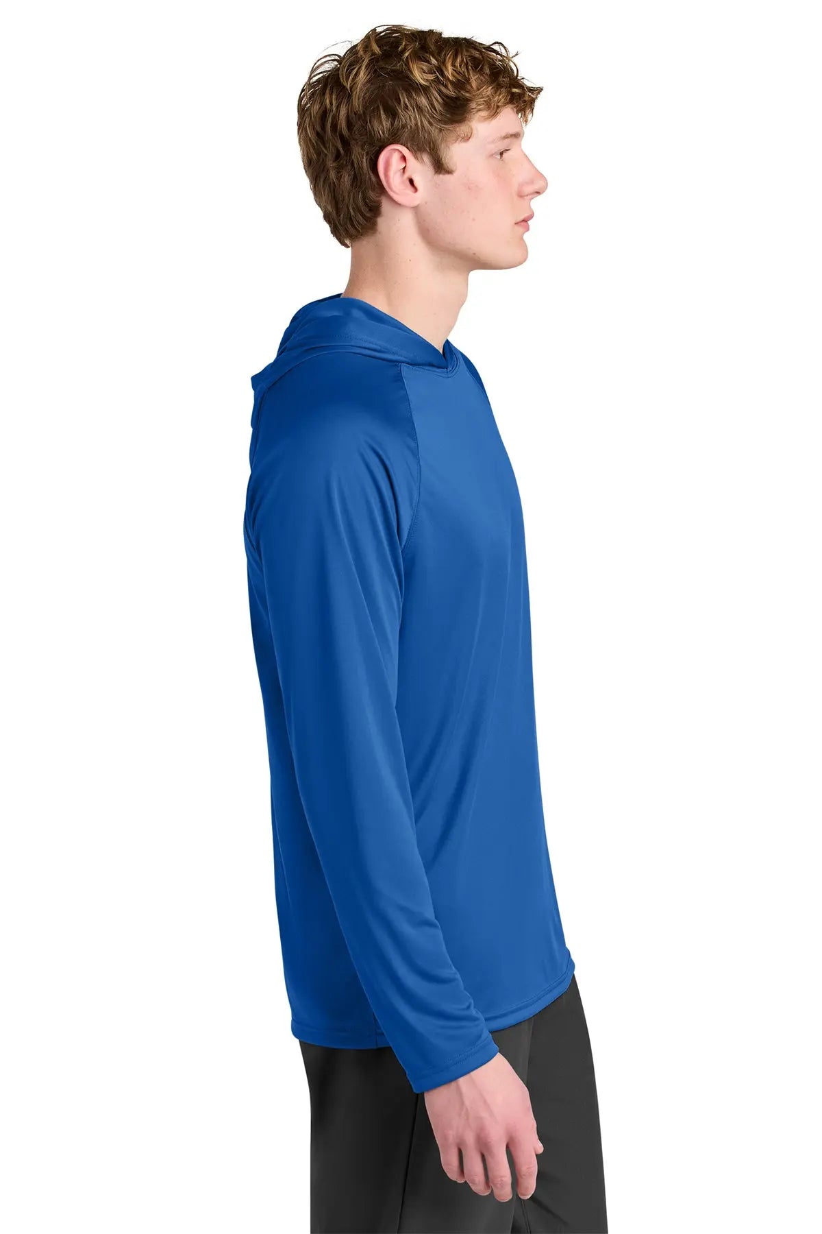A4 Cooling Performance Long Sleeve Hooded Tee #A4N3409