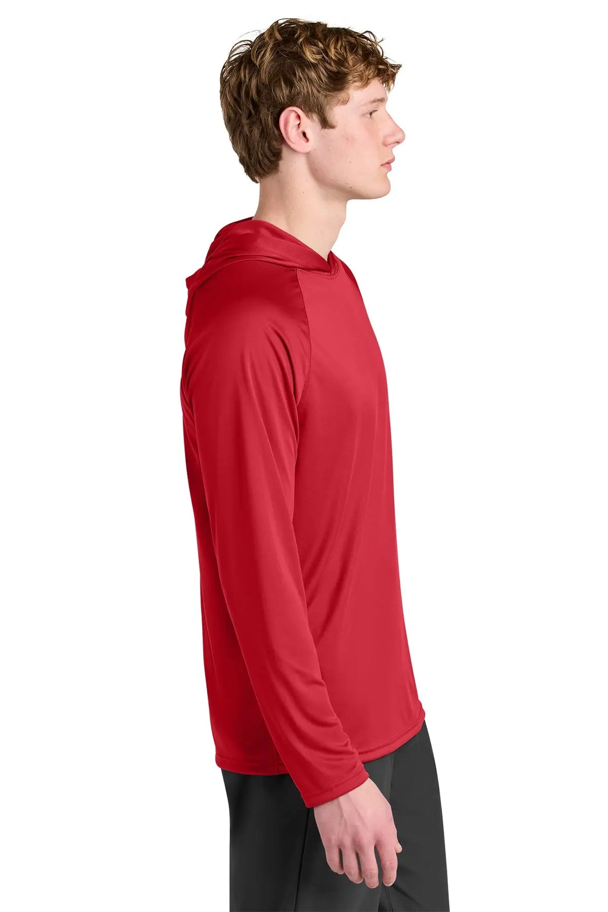 A4 Cooling Performance Long Sleeve Hooded Tee #A4N3409