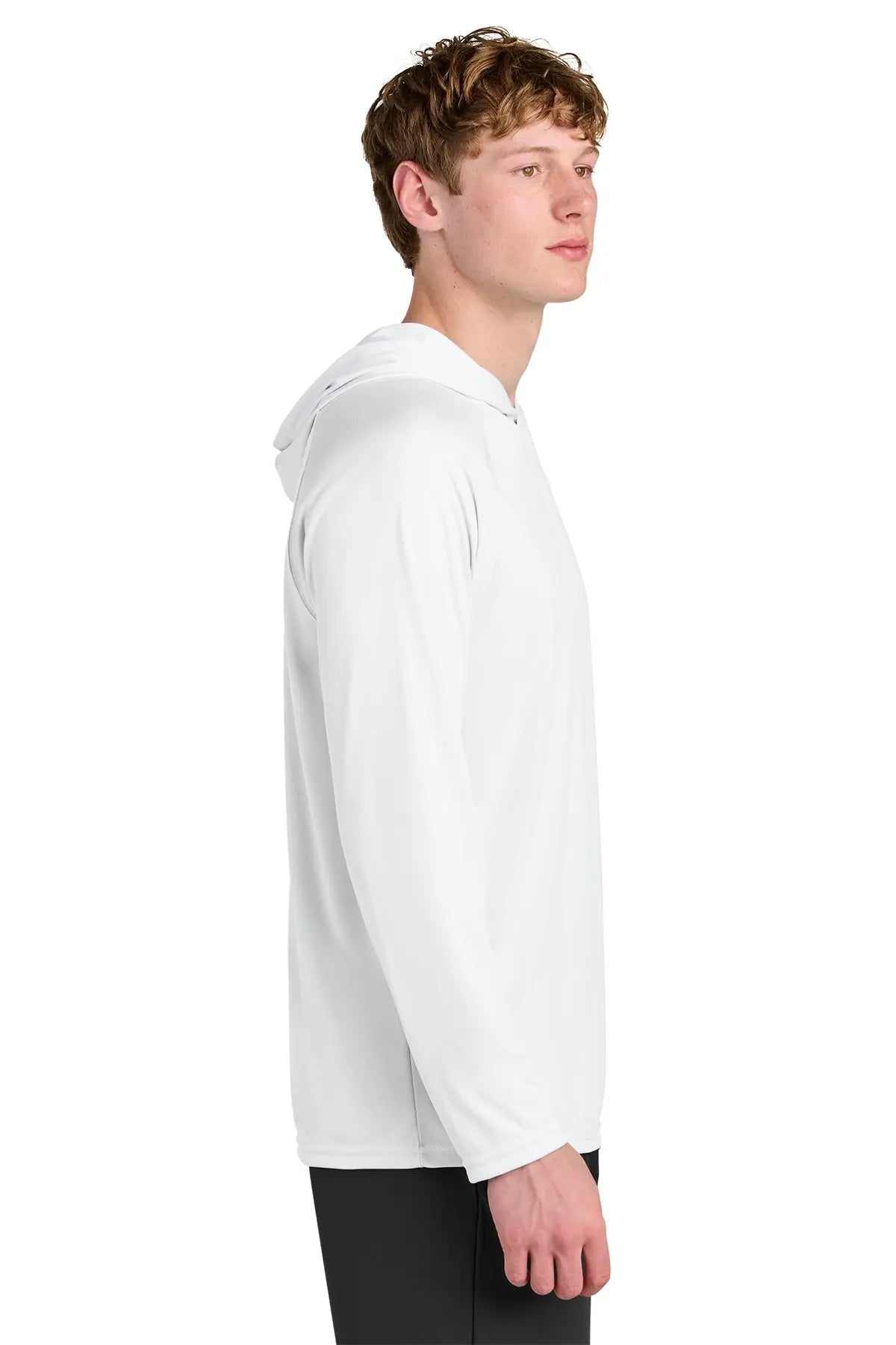 A4 Cooling Performance Long Sleeve Hooded Tee #A4N3409