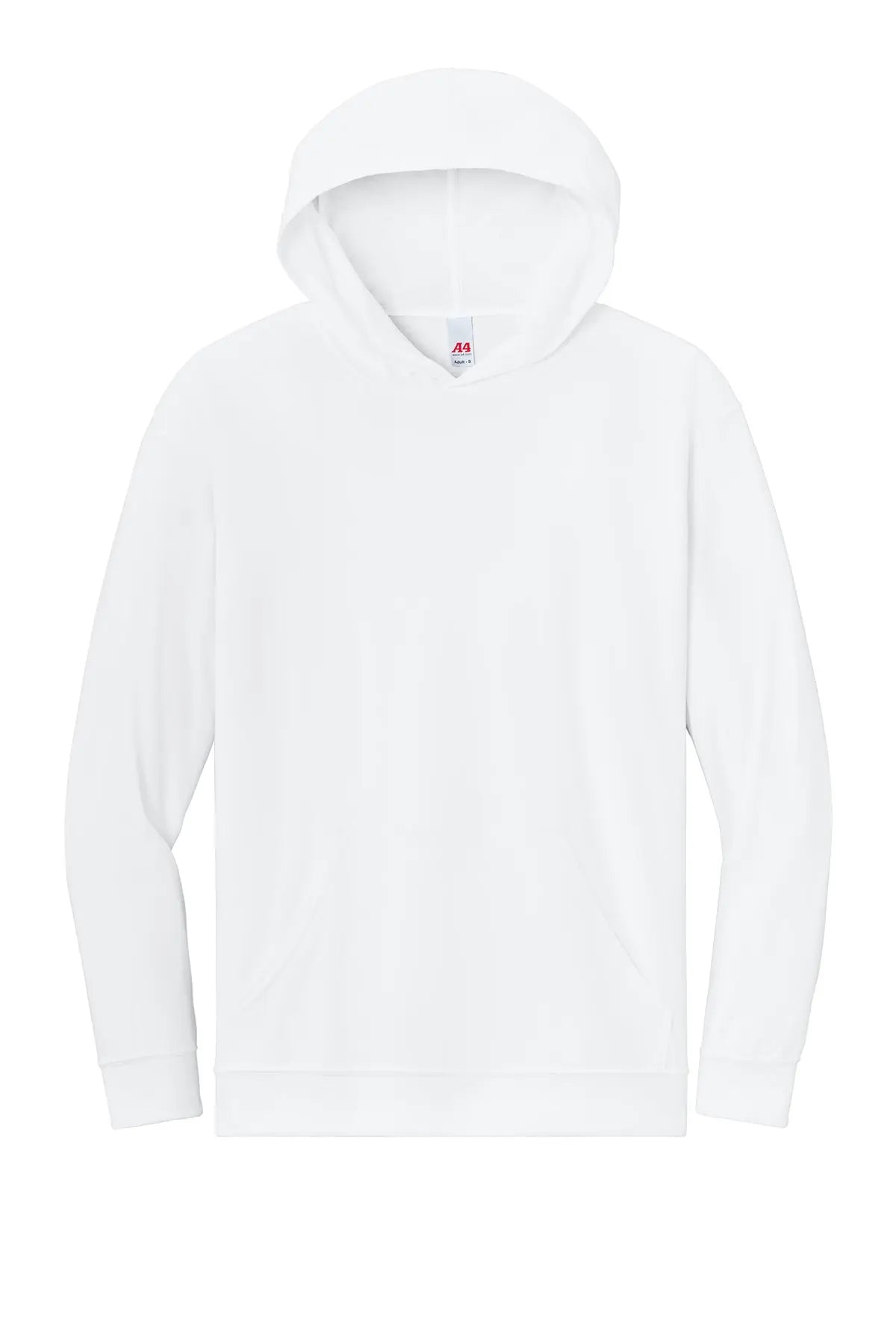 A4 Softek Long Sleeve Hooded Tee #A4N3528