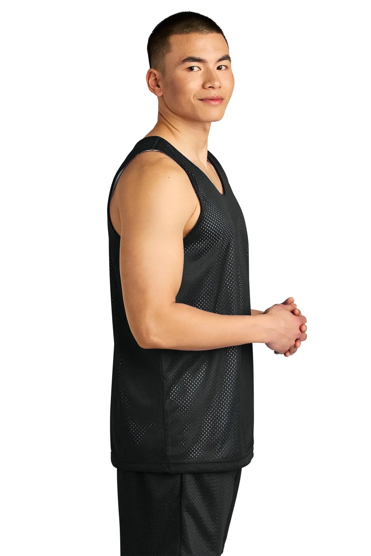 A4 Sprint Reversible Mesh Tank #A4NF1270 Game Over Merch