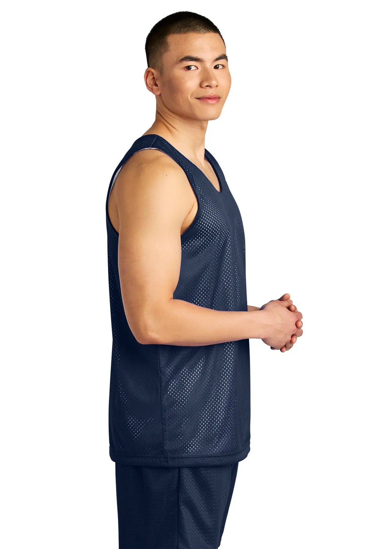 A4 Sprint Reversible Mesh Tank #A4NF1270 Game Over Merch