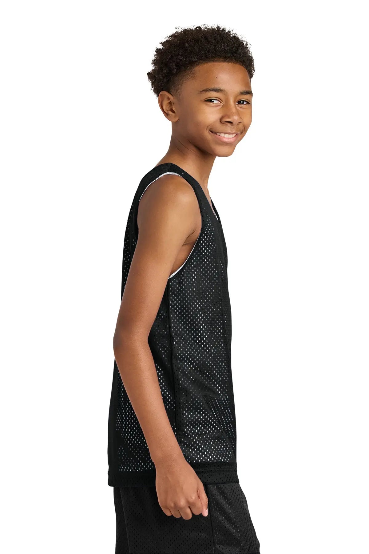 A4 Sprint Youth Reversible Mesh Tank #A4N2206 Game Over Merch