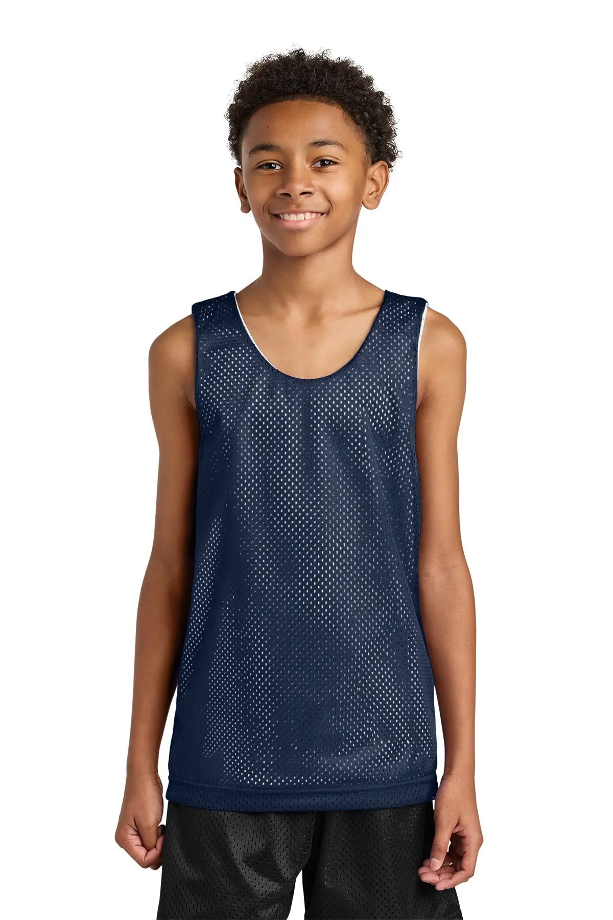 A4 Sprint Youth Reversible Mesh Tank #A4N2206 Game Over Merch