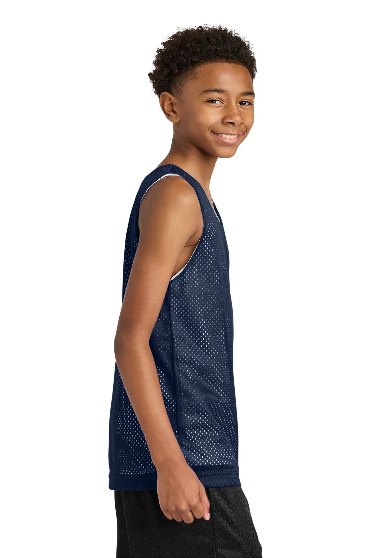 A4 Sprint Youth Reversible Mesh Tank #A4N2206 Game Over Merch