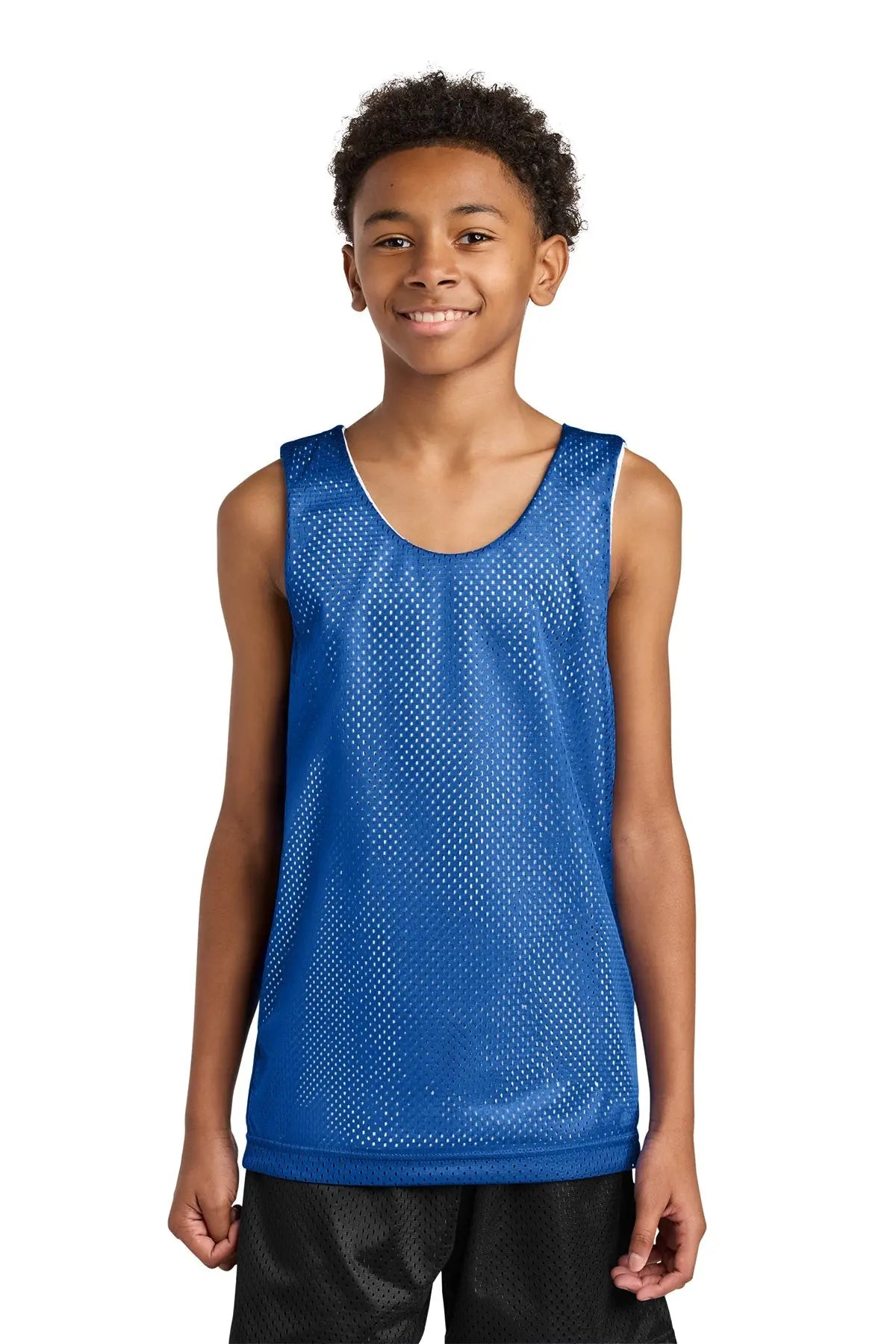 A4 Sprint Youth Reversible Mesh Tank #A4N2206 Game Over Merch